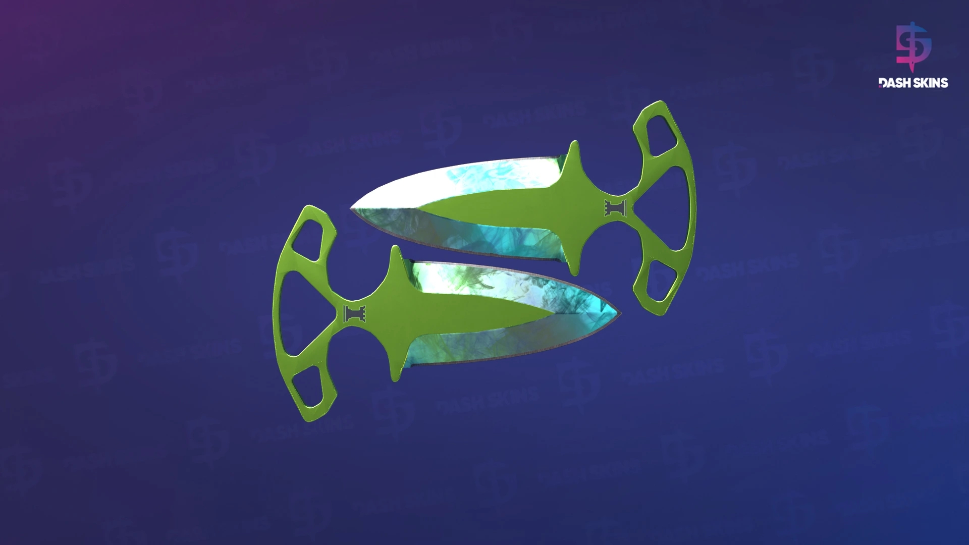 ★ Shadow Daggers | Gamma Doppler (Factory New) - Phase 4 Screenshot Playside