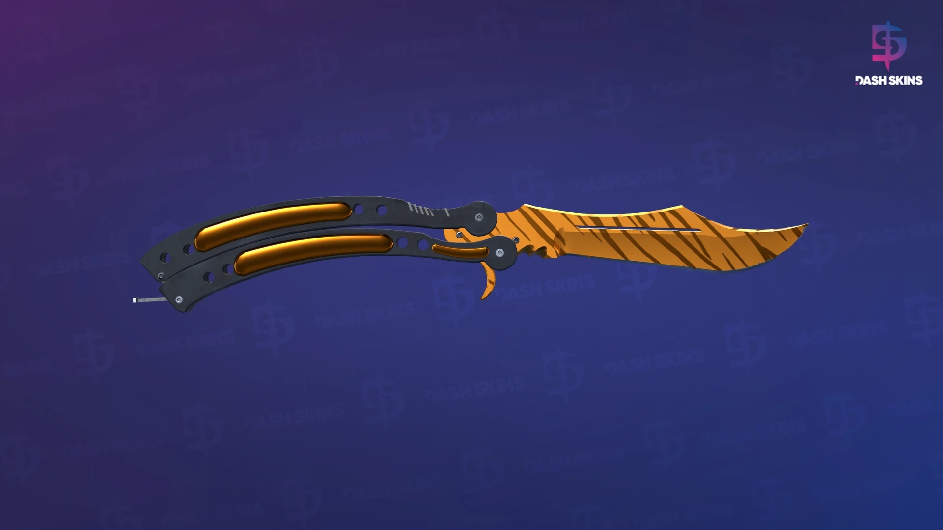 ★ Butterfly Knife | Tiger Tooth (Factory New) Screenshot Playside