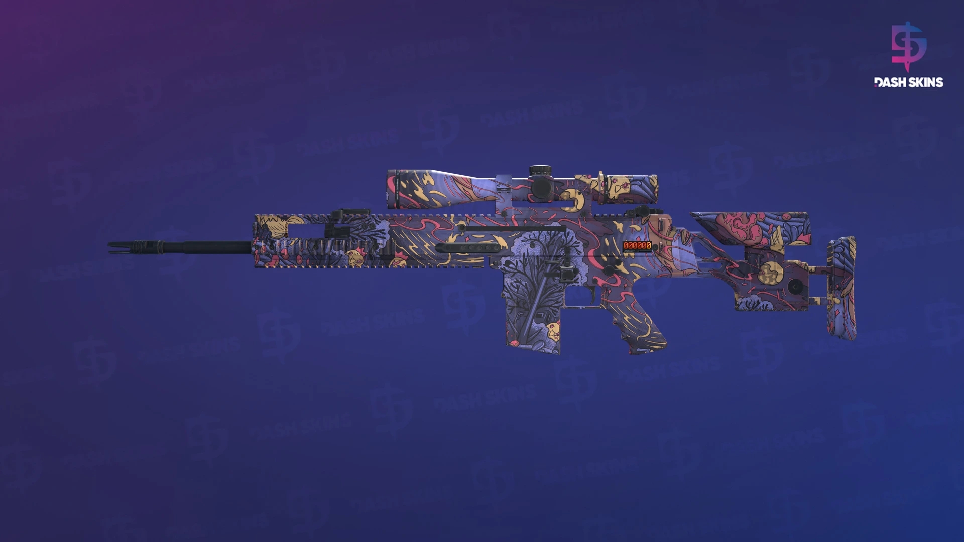 StatTrak™ SCAR-20 | Poultrygeist (Factory New) Screenshot Playside