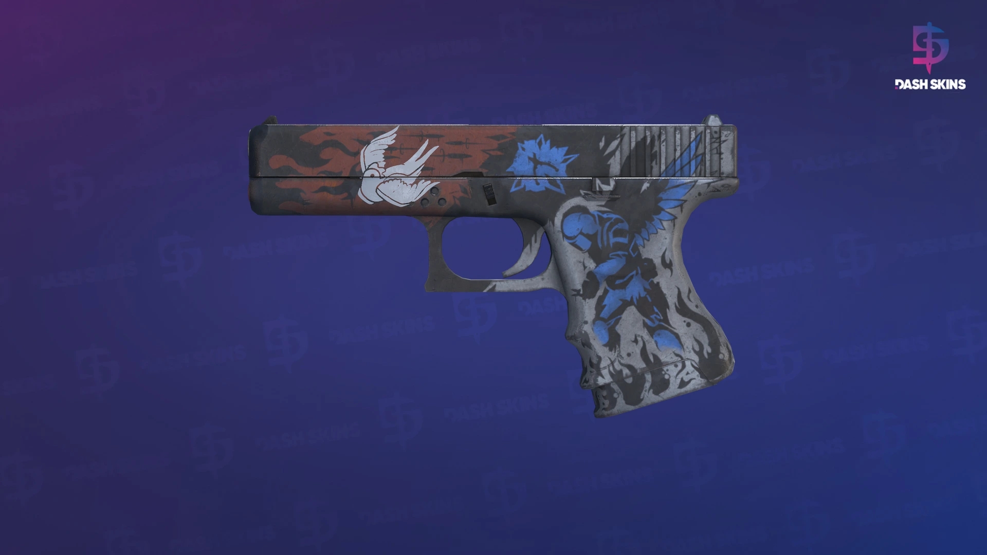 Glock-18 | Sacrifice (Minimal Wear) Screenshot Playside