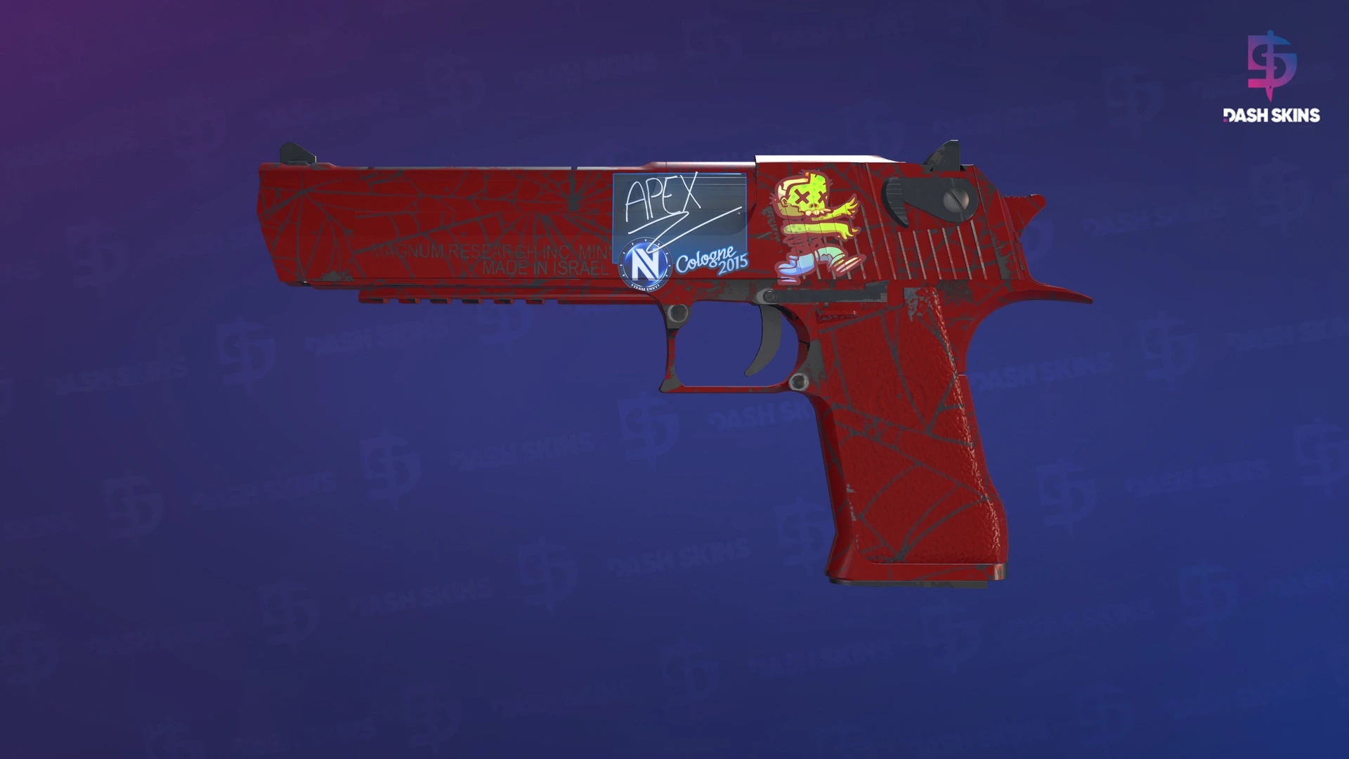Desert Eagle | Crimson Web (Minimal Wear) Screenshot Playside