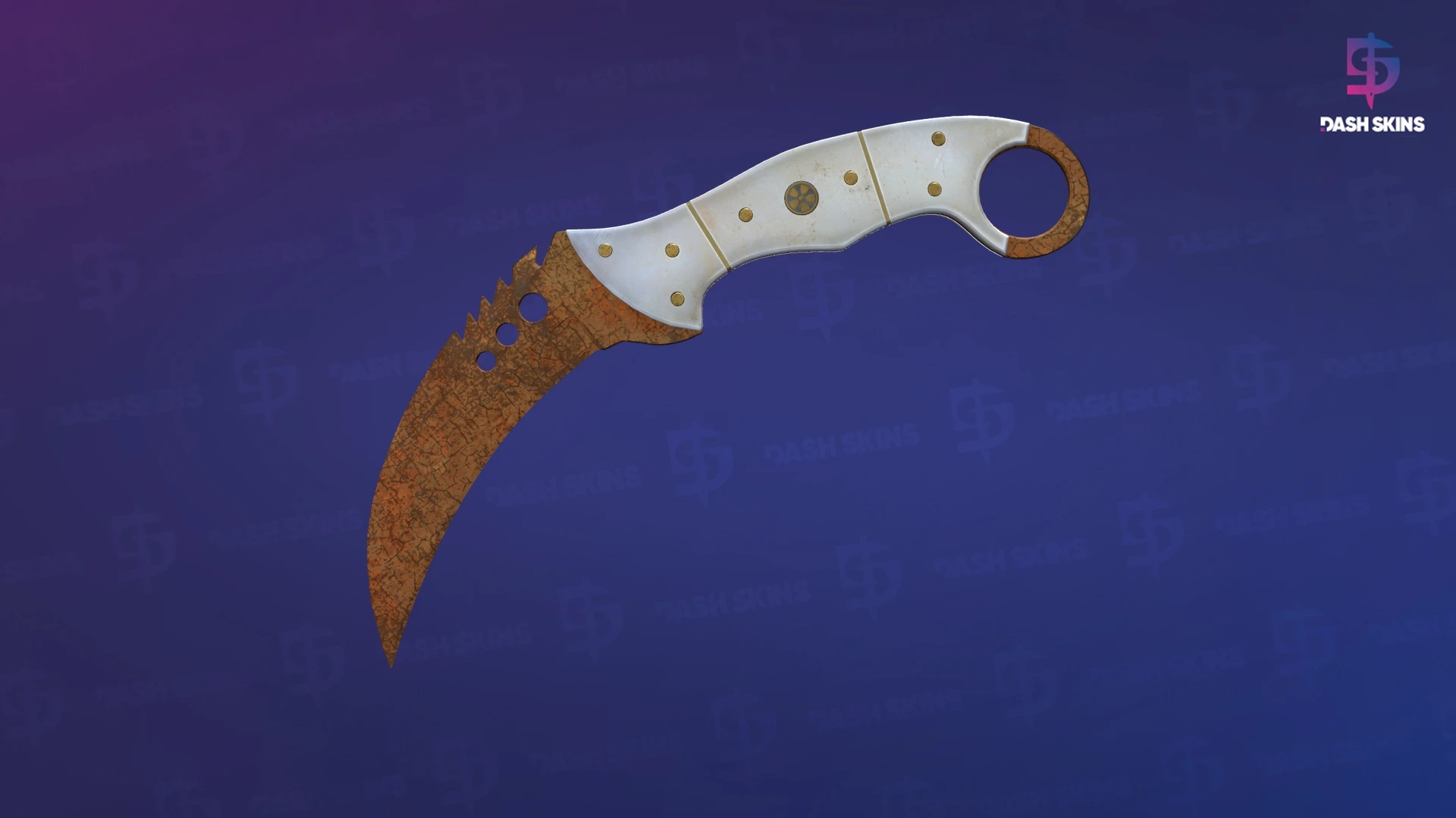 ★ Talon Knife | Rust Coat (Battle-Scarred) Screenshot Playside