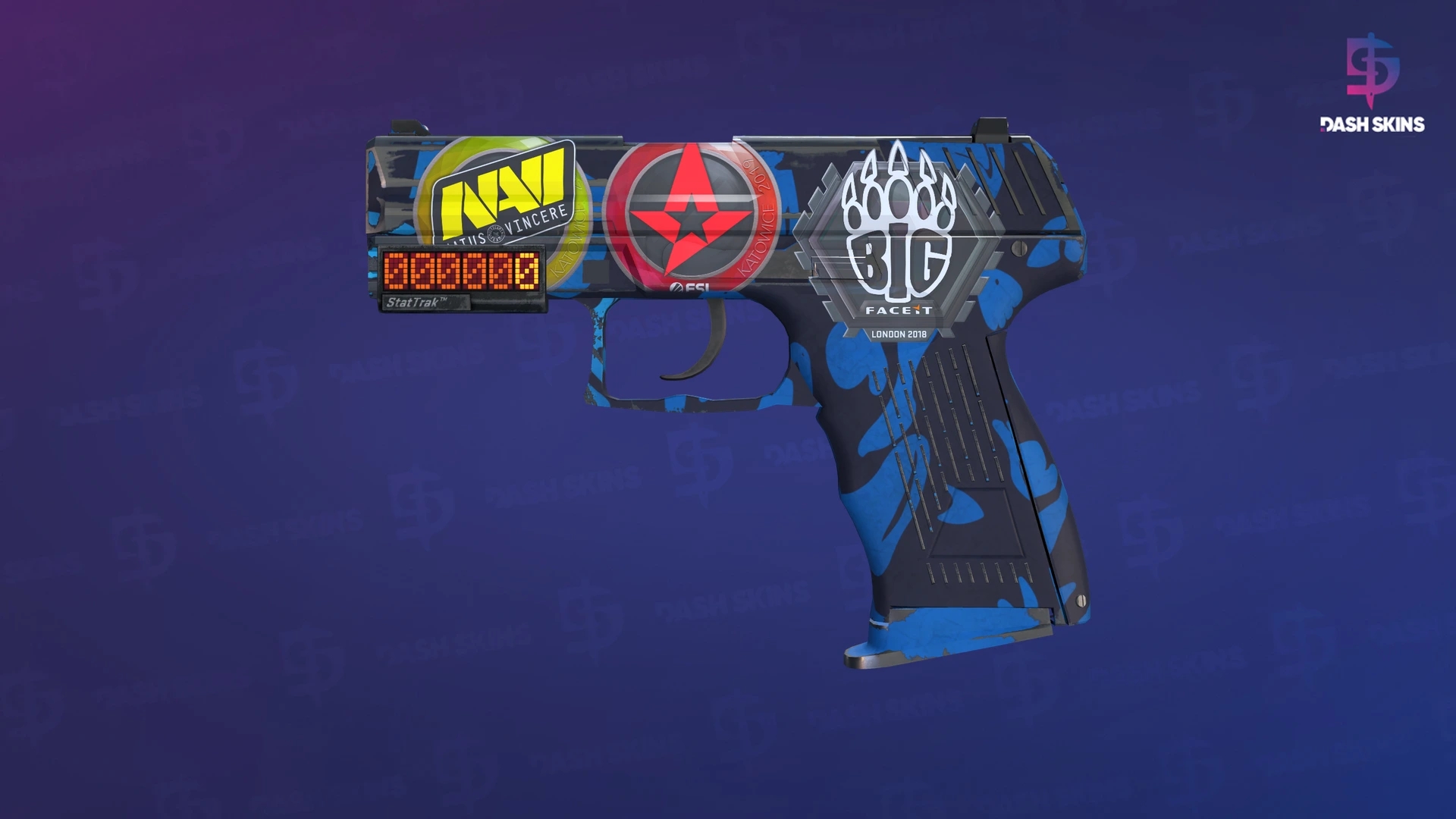 StatTrak™ P2000 | Oceanic (Field-Tested) Screenshot Playside