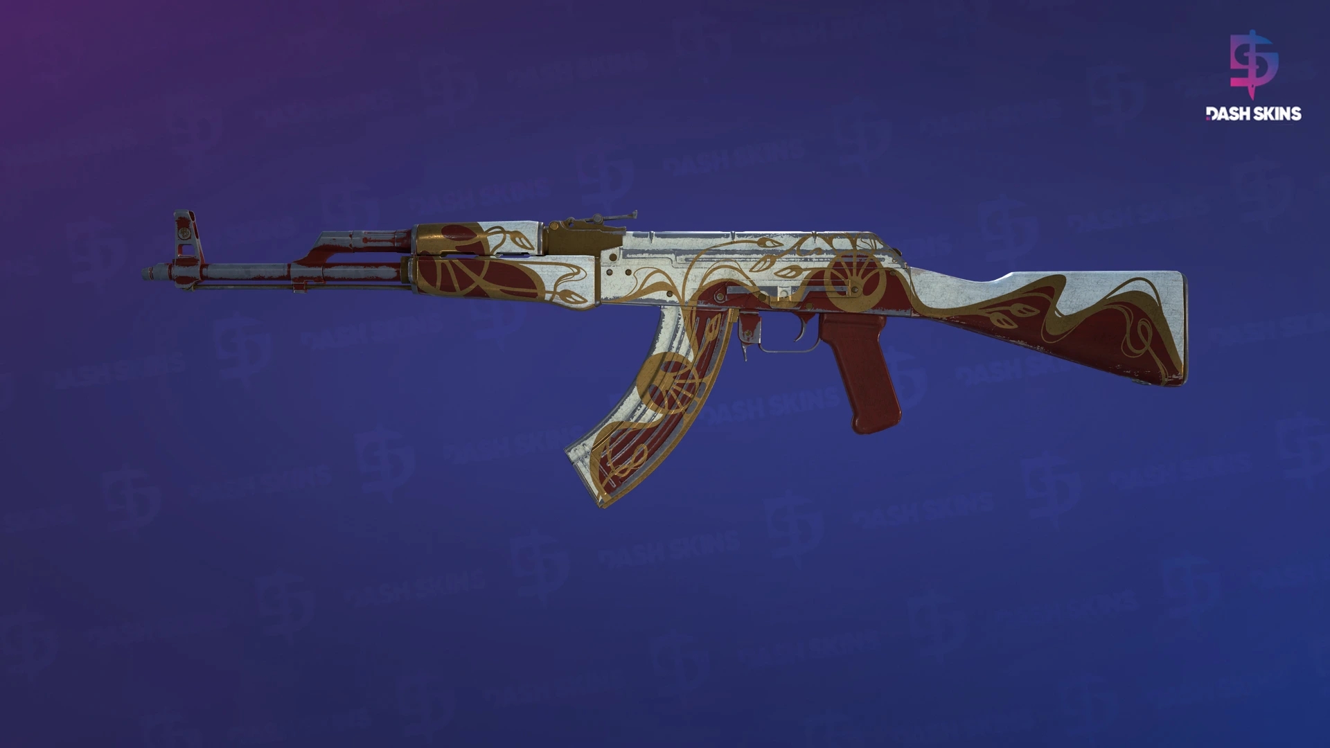 AK-47 | Nouveau Rouge (Battle-Scarred) Screenshot Playside