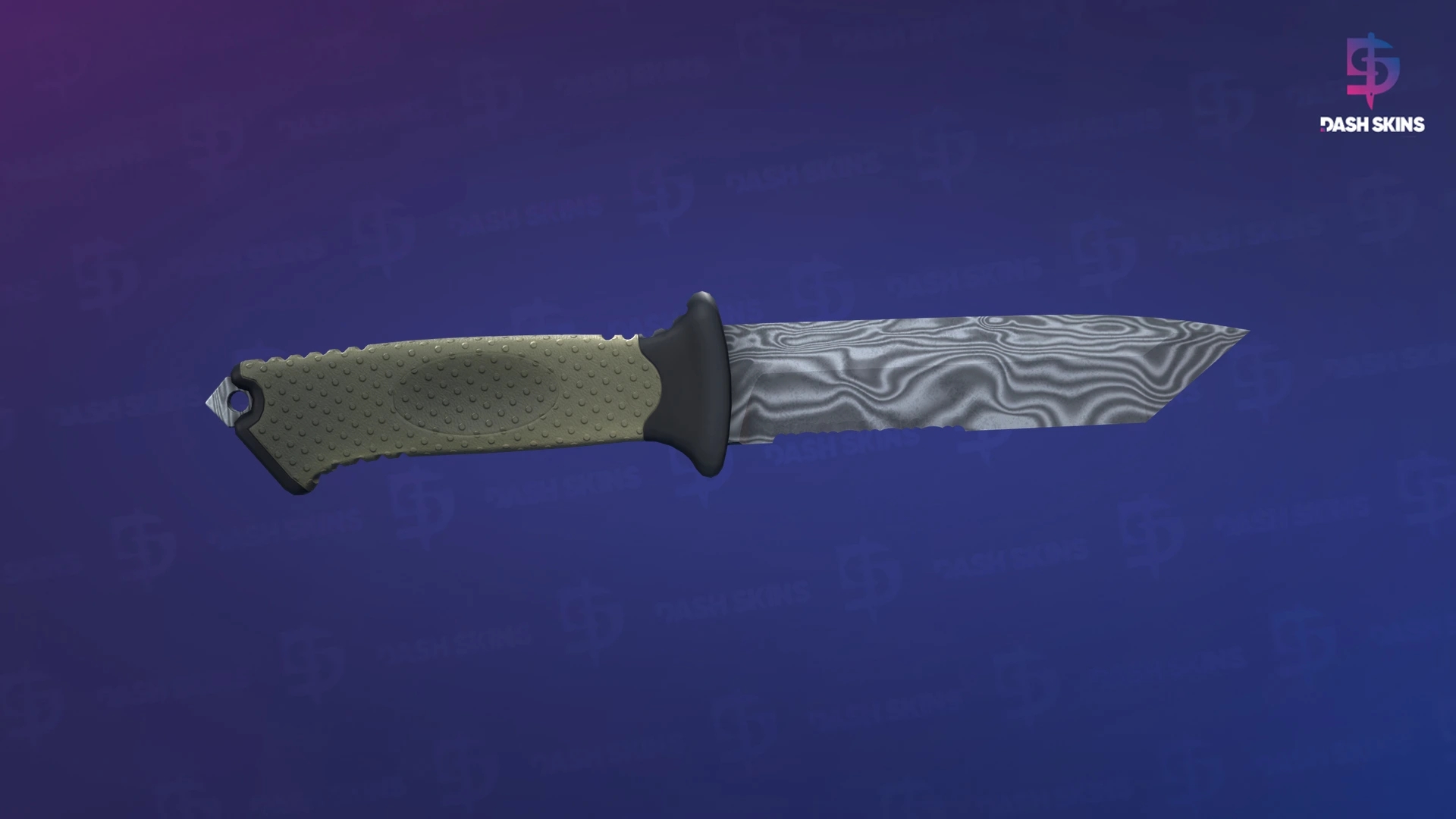 ★ Ursus Knife | Damascus Steel (Field-Tested) Screenshot Playside