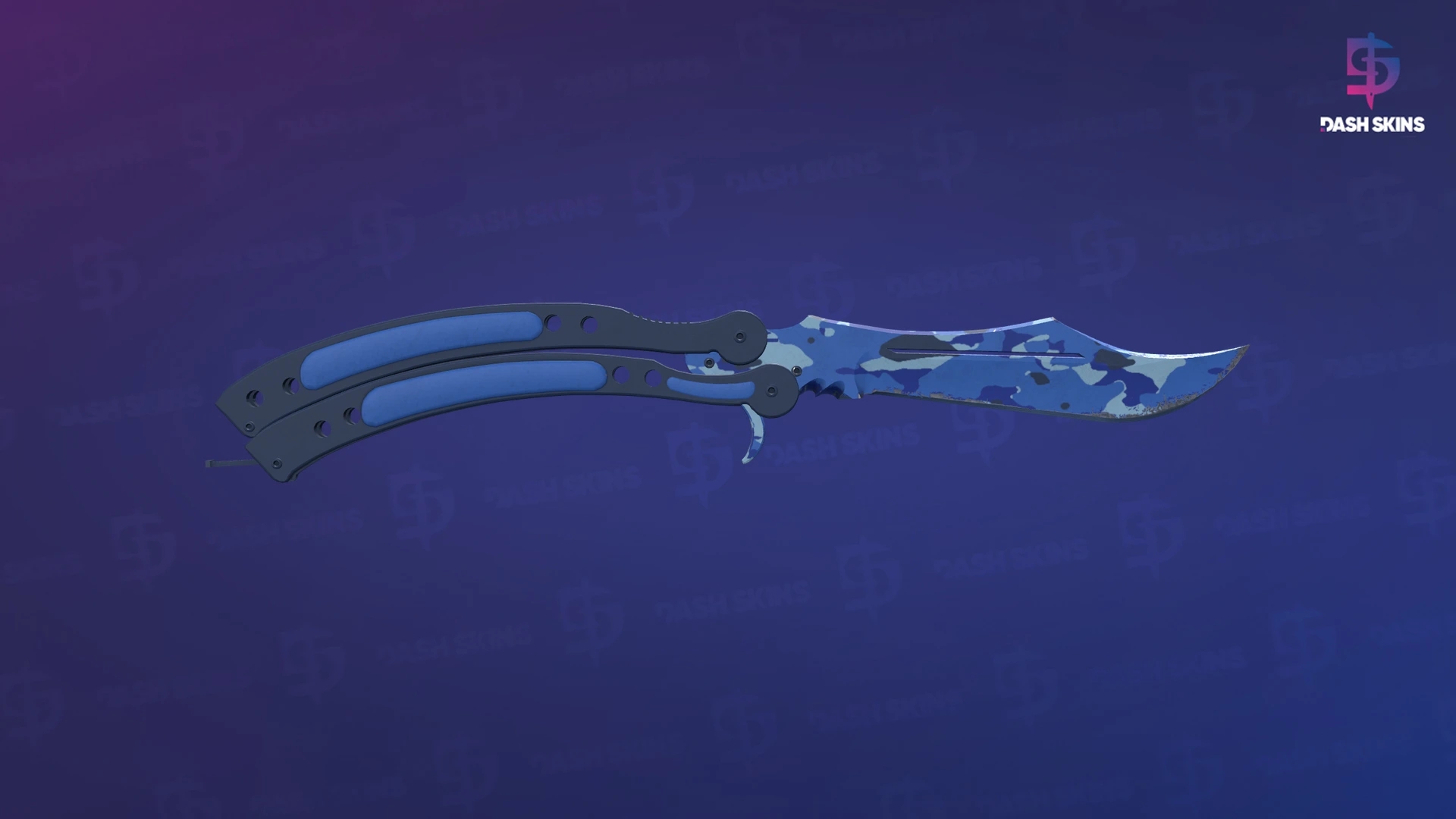 ★ Butterfly Knife | Bright Water (Field-Tested) Screenshot Playside