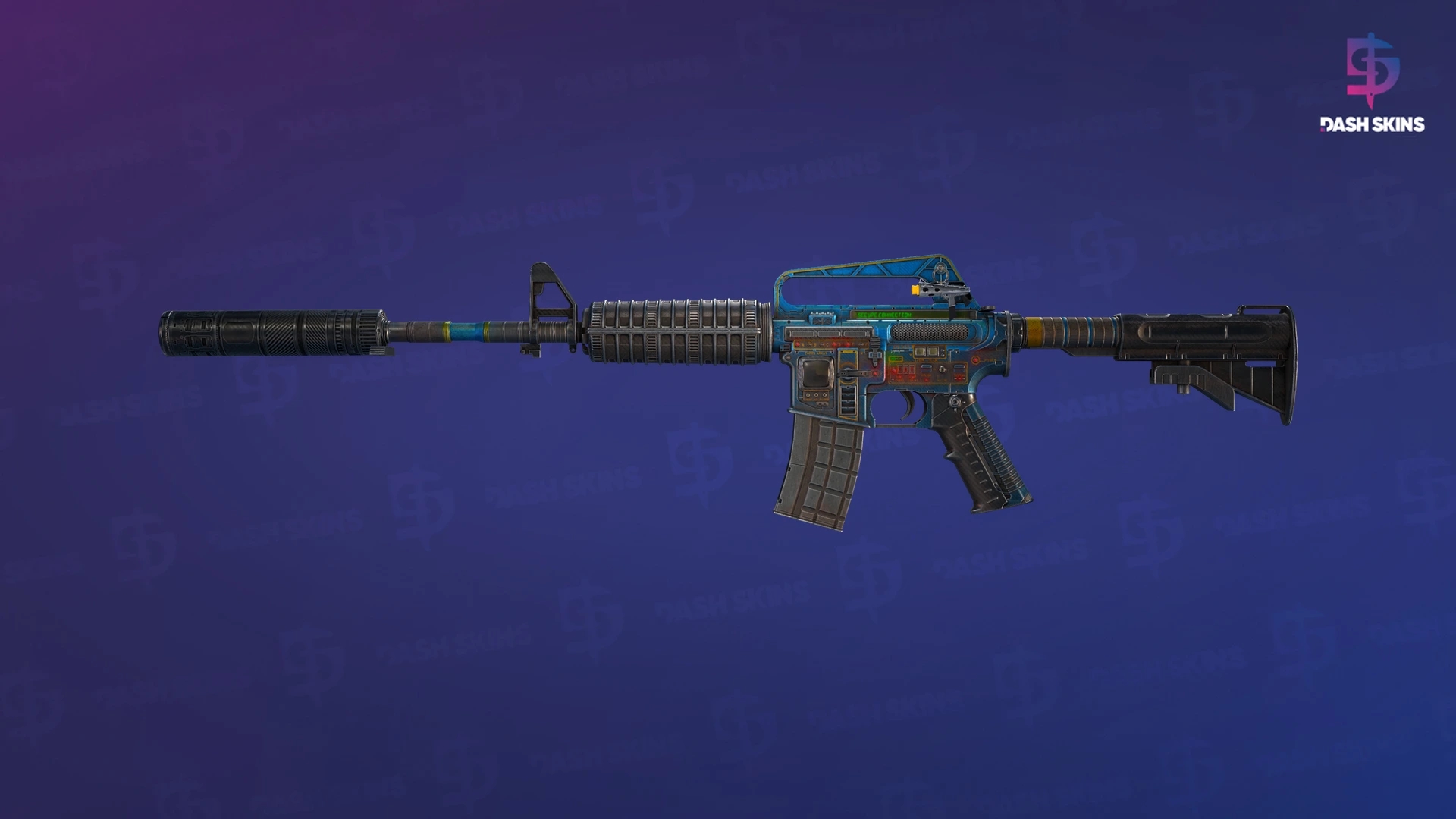 M4A1-S | Control Panel (Well-Worn) Screenshot Playside