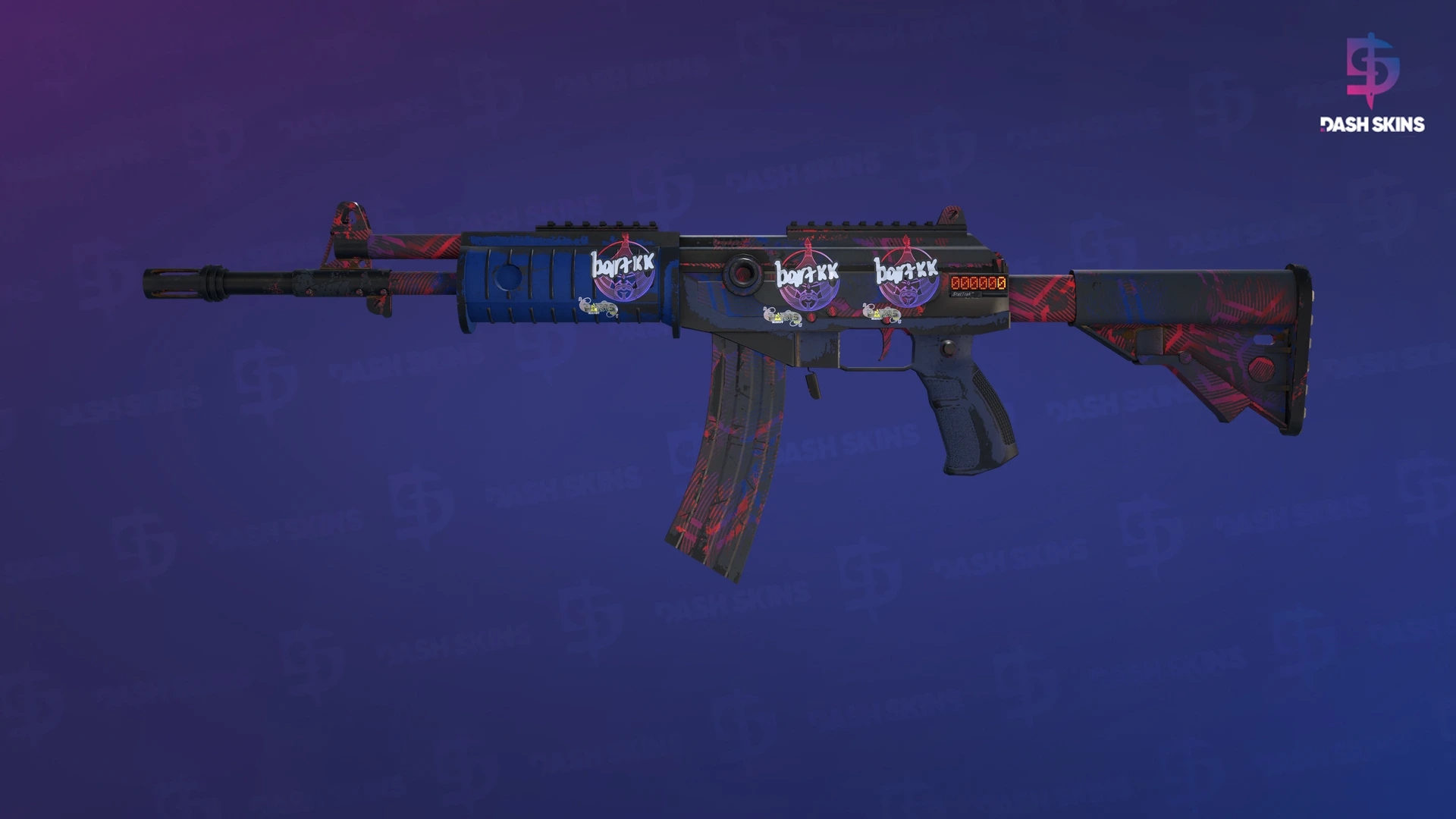 StatTrak™ Galil AR | Signal (Well-Worn) Screenshot Playside