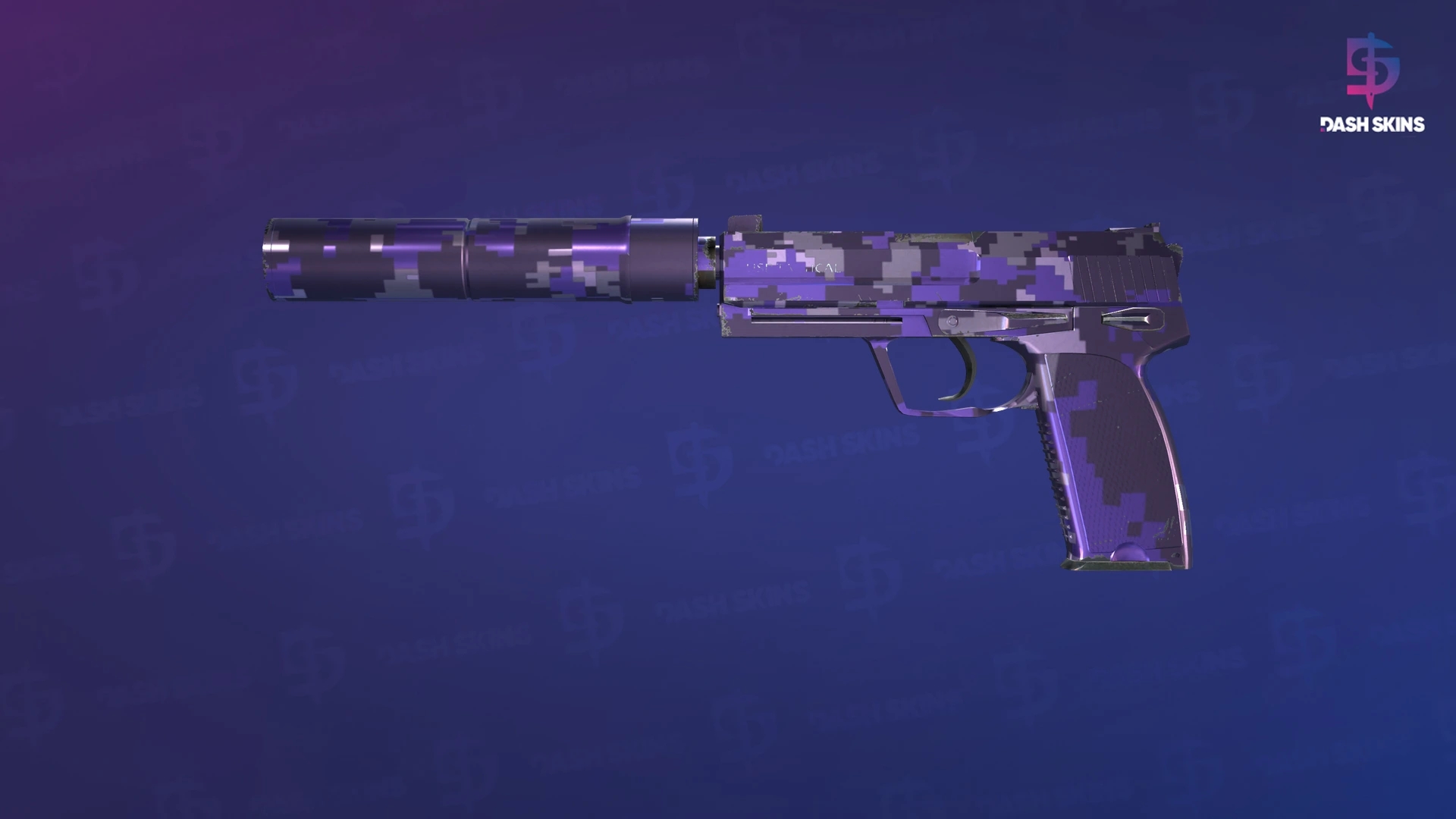 USP-S | Purple DDPAT (Minimal Wear) Screenshot Playside