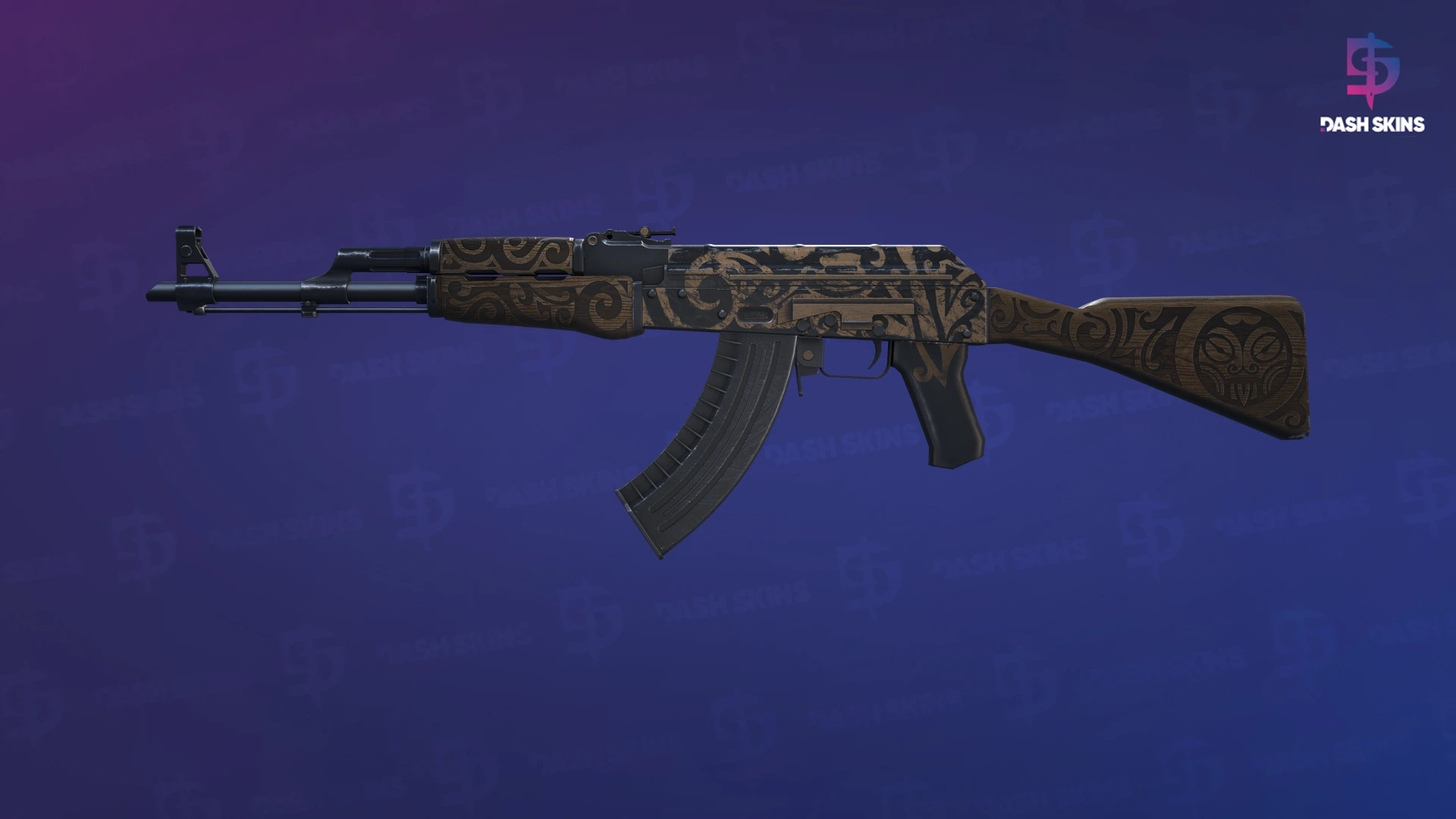 AK-47 | Uncharted (Factory New) Screenshot Playside