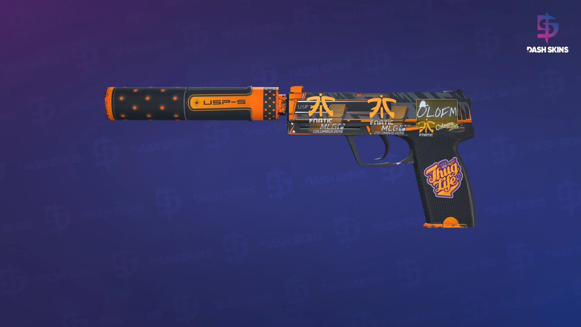 USP-S | Orion (Minimal Wear) Screenshot Playside