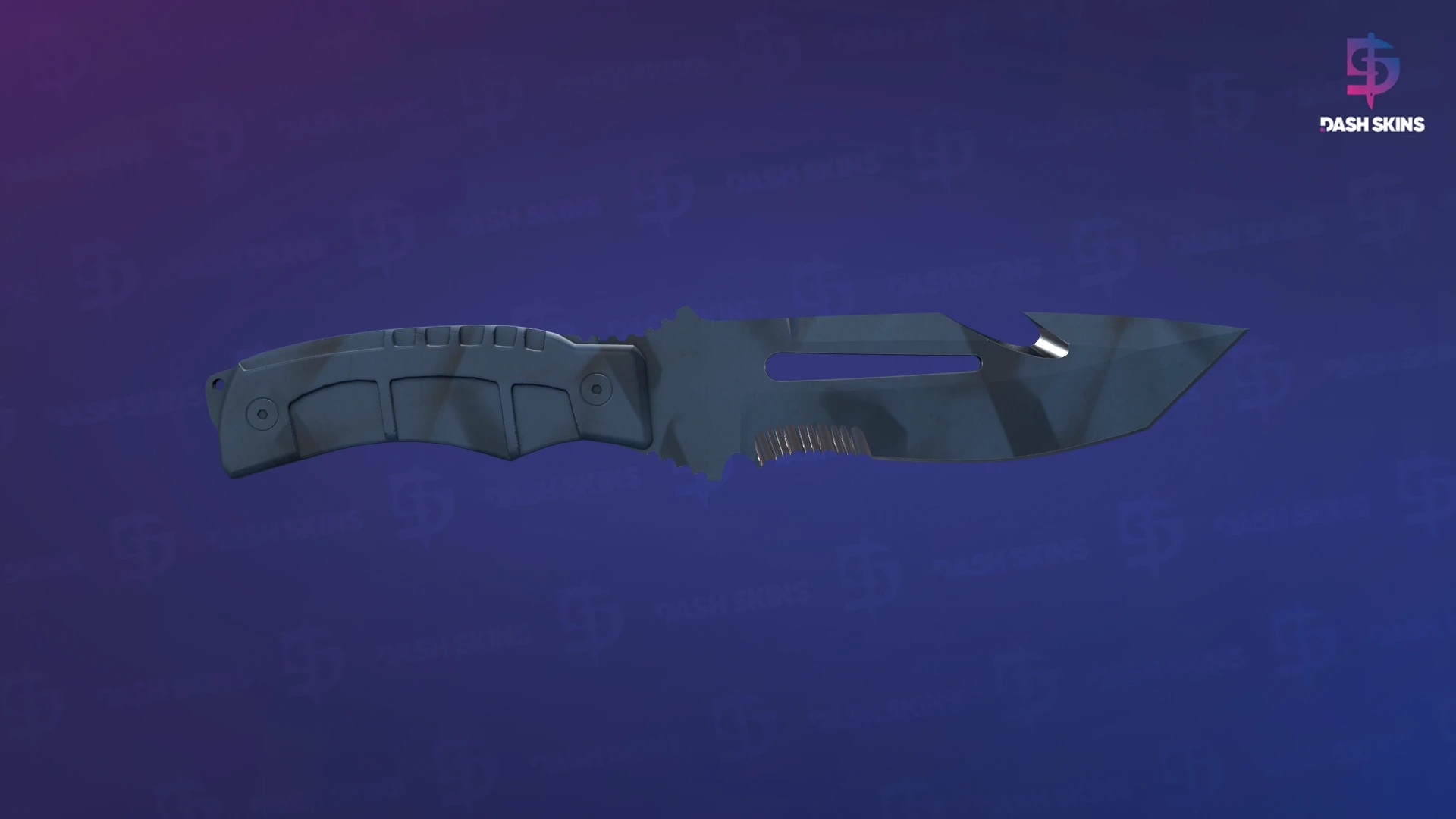 ★ Survival Knife | Night Stripe (Field-Tested) Screenshot Playside