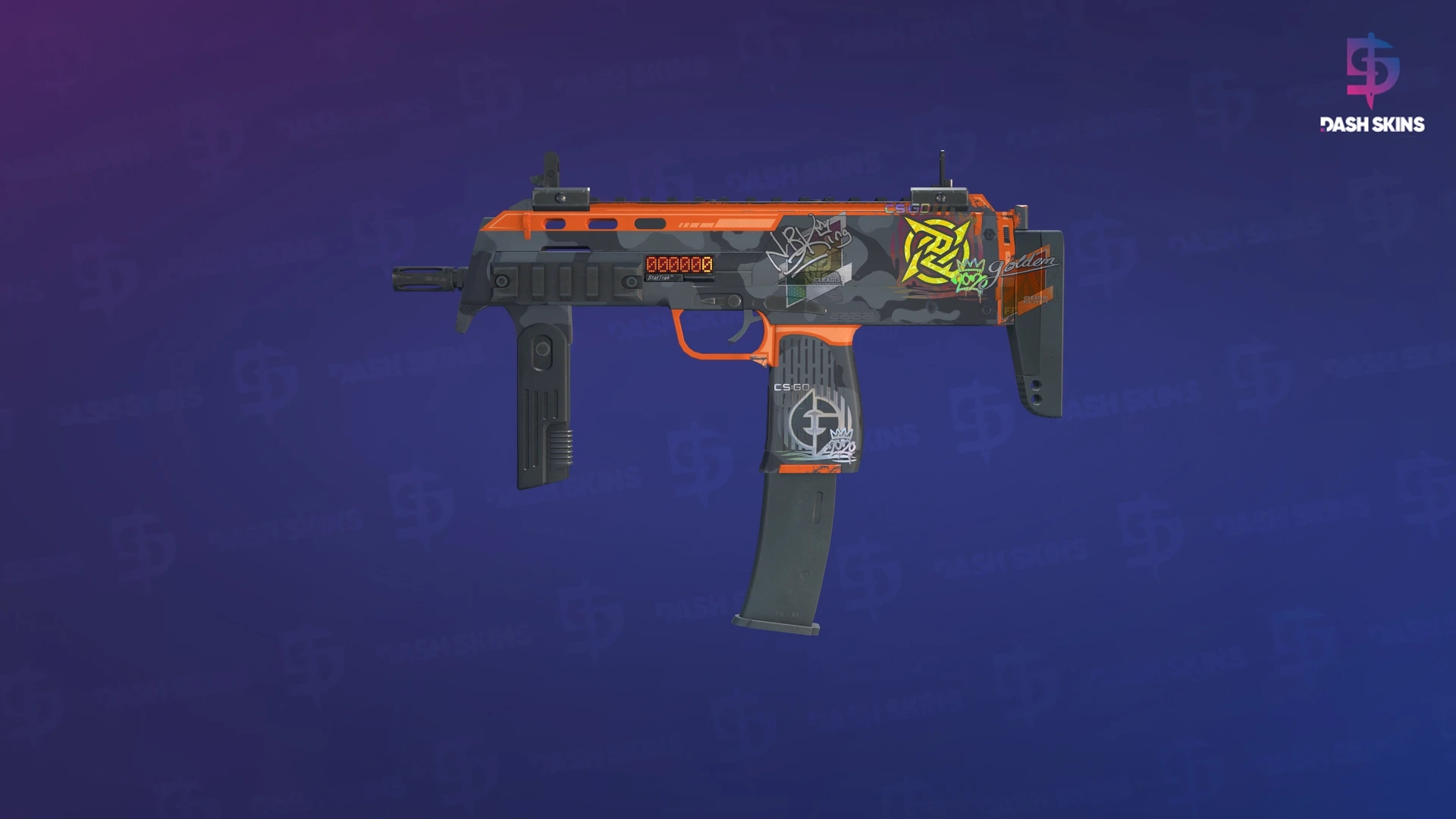 StatTrak™ MP7 | Urban Hazard (Minimal Wear) Screenshot Playside