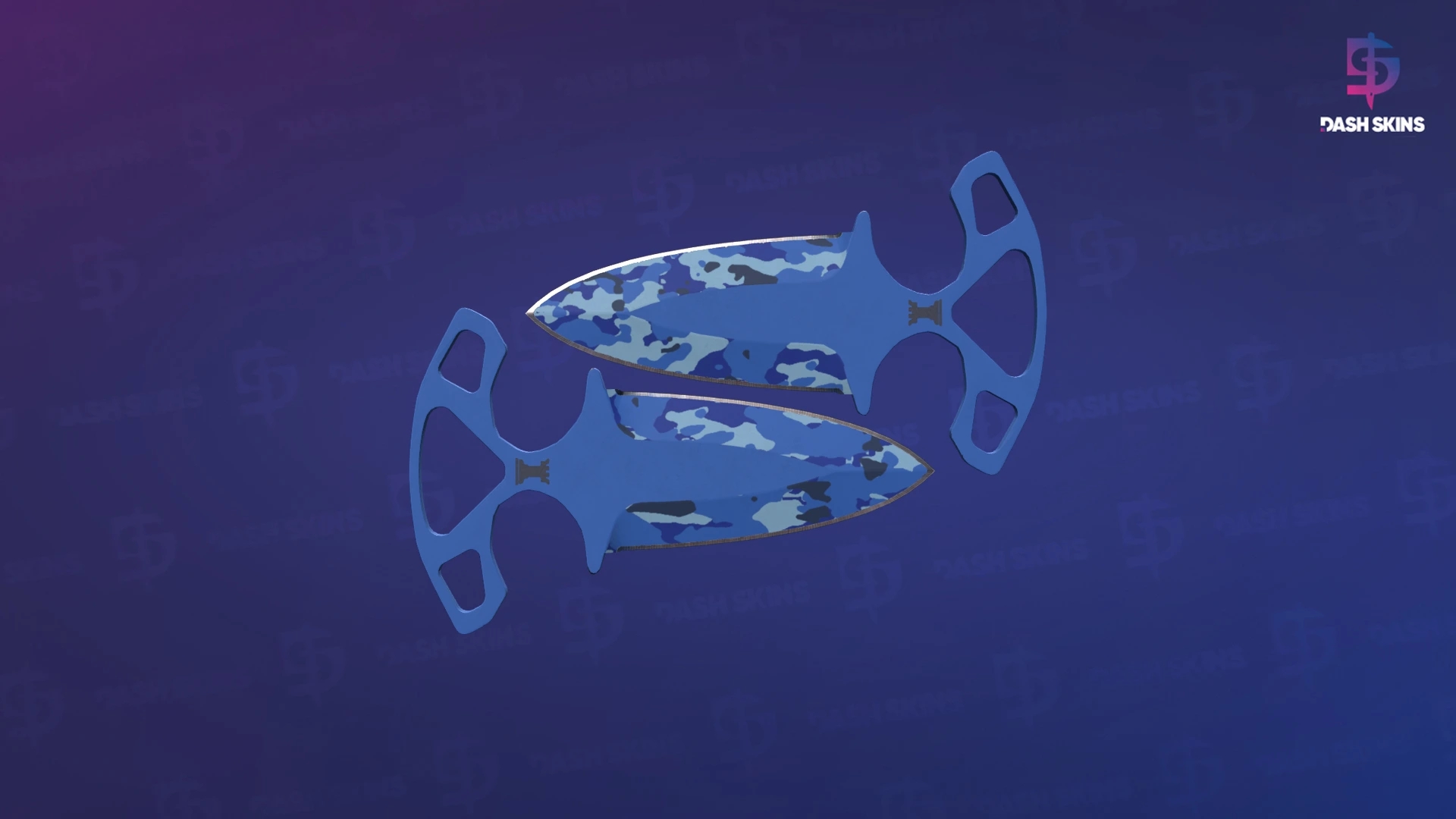 ★ Shadow Daggers | Bright Water (Factory New) Screenshot Playside