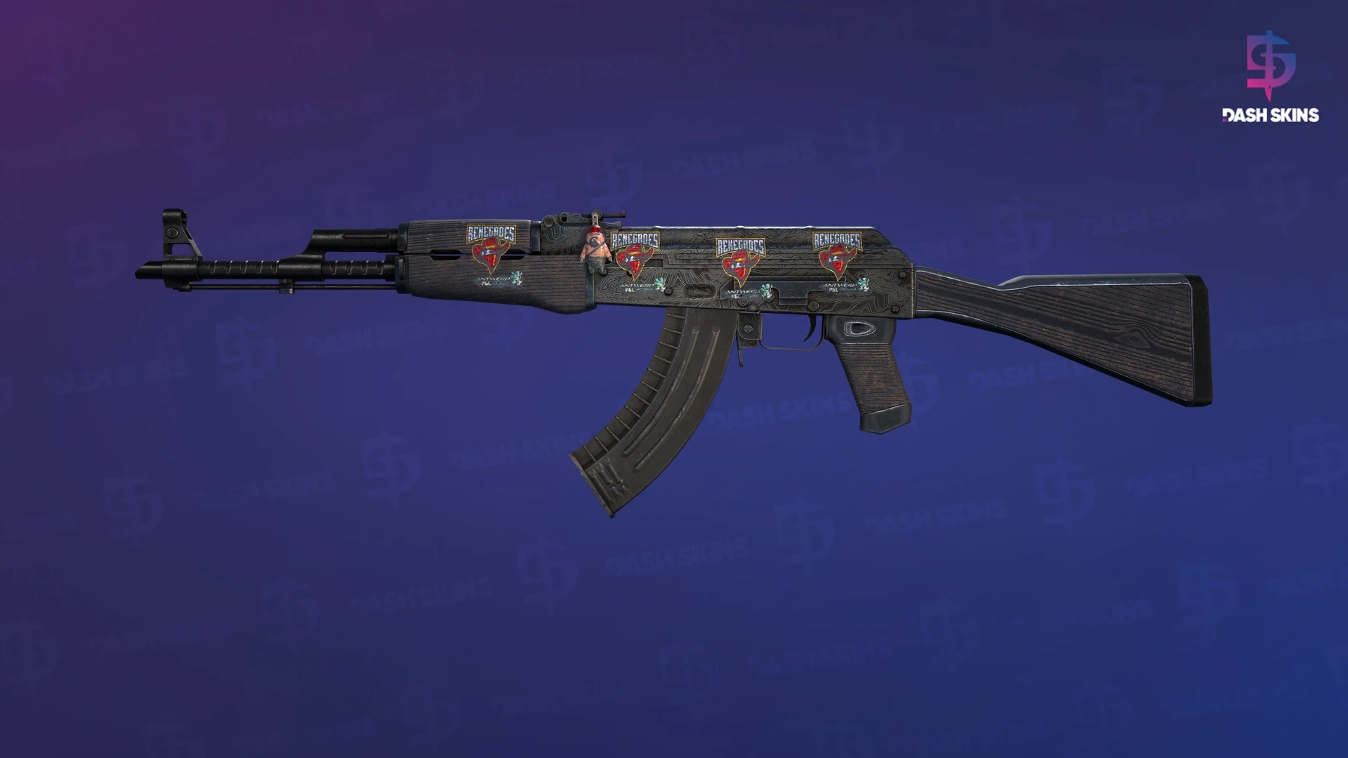AK-47 | Steel Delta (Field-Tested) Screenshot Playside