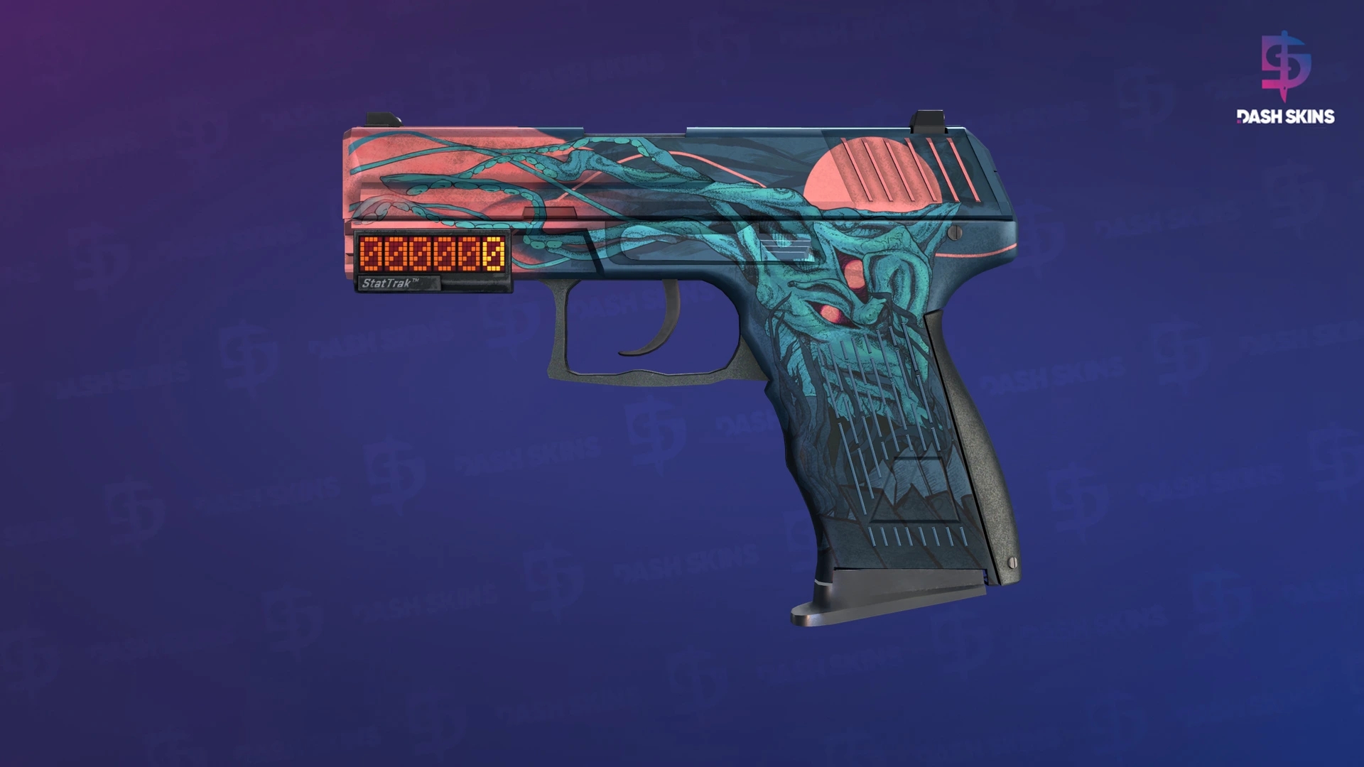 StatTrak™ P2000 | Gnarled (Field-Tested) Screenshot Playside