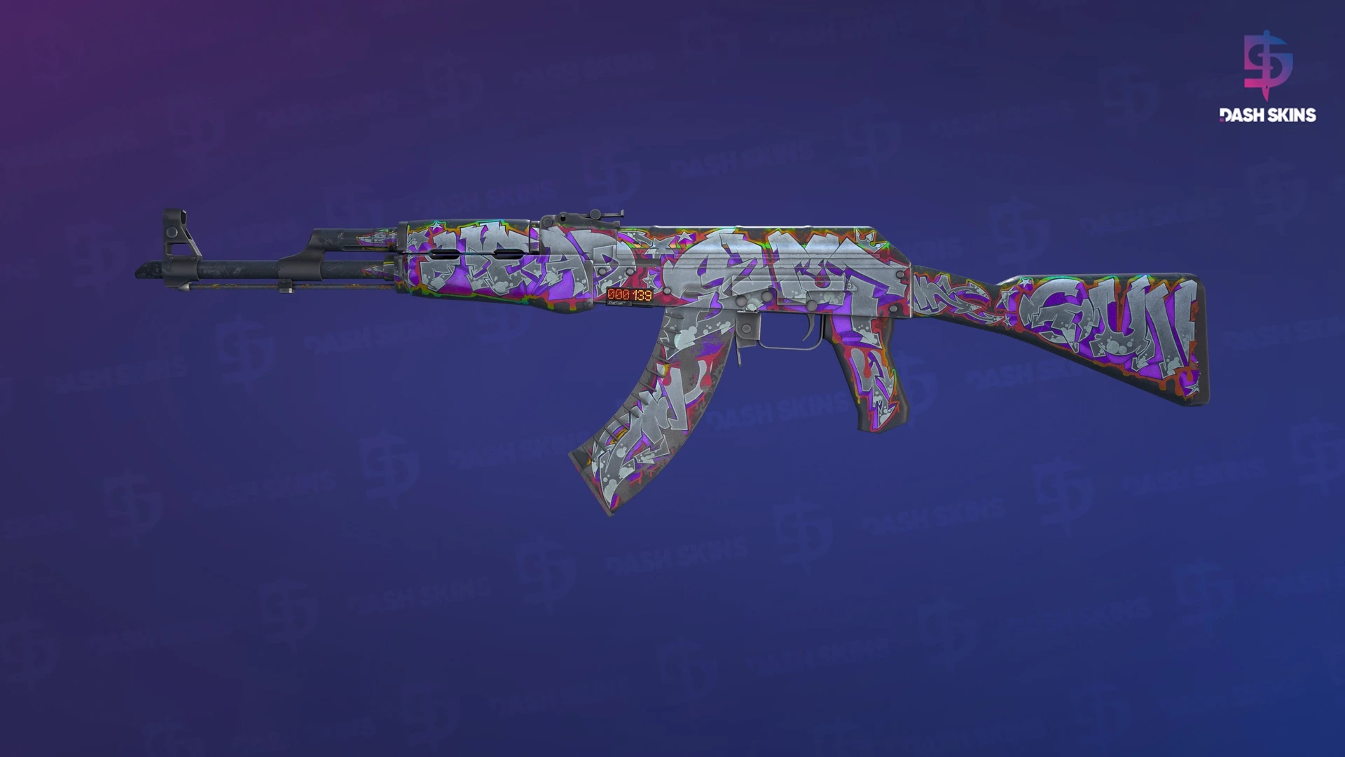 StatTrak™ AK-47 | Head Shot (Well-Worn) Screenshot Playside