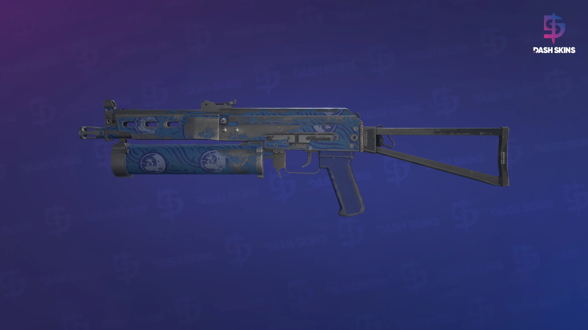 PP-Bizon | Water Sigil (Battle-Scarred) Screenshot Playside