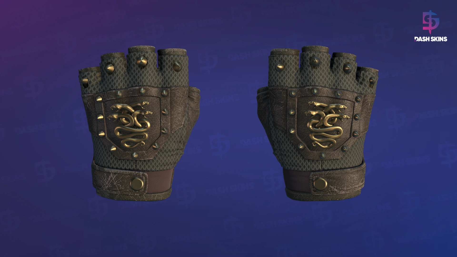 ★ Hydra Gloves | Mangrove (Well-Worn) Screenshot Playside