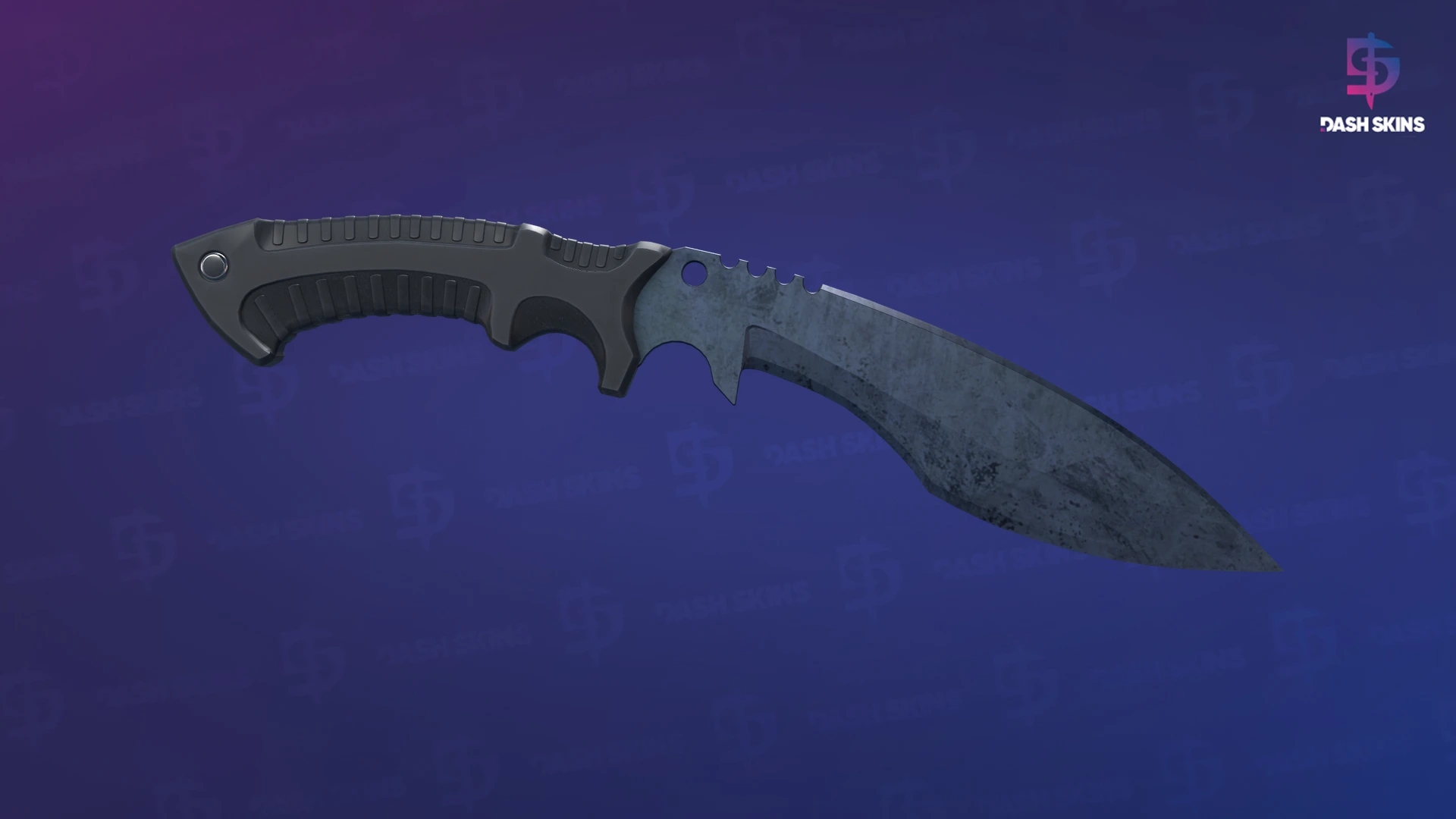 ★ Kukri Knife | Blue Steel (Field-Tested) Screenshot Playside