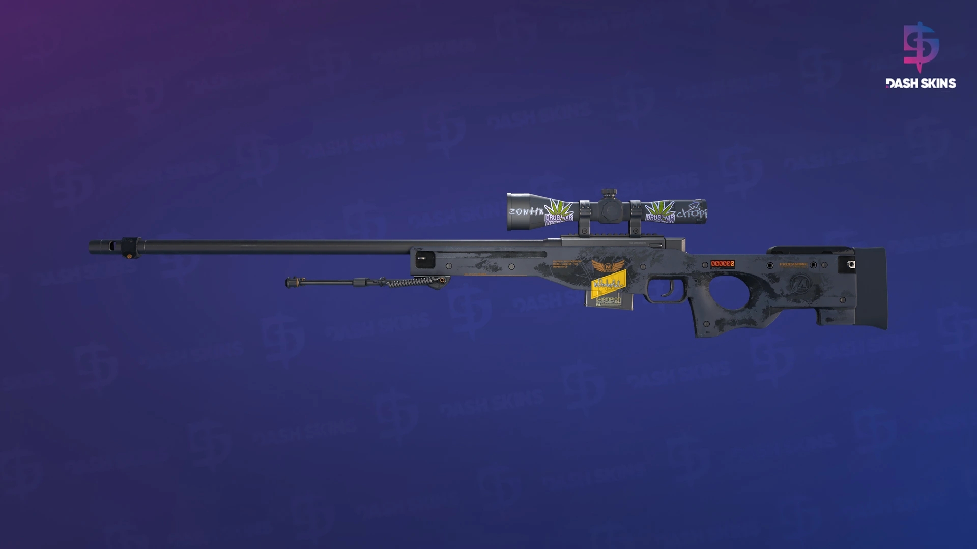 StatTrak™ AWP | Elite Build (Battle-Scarred) Screenshot Playside