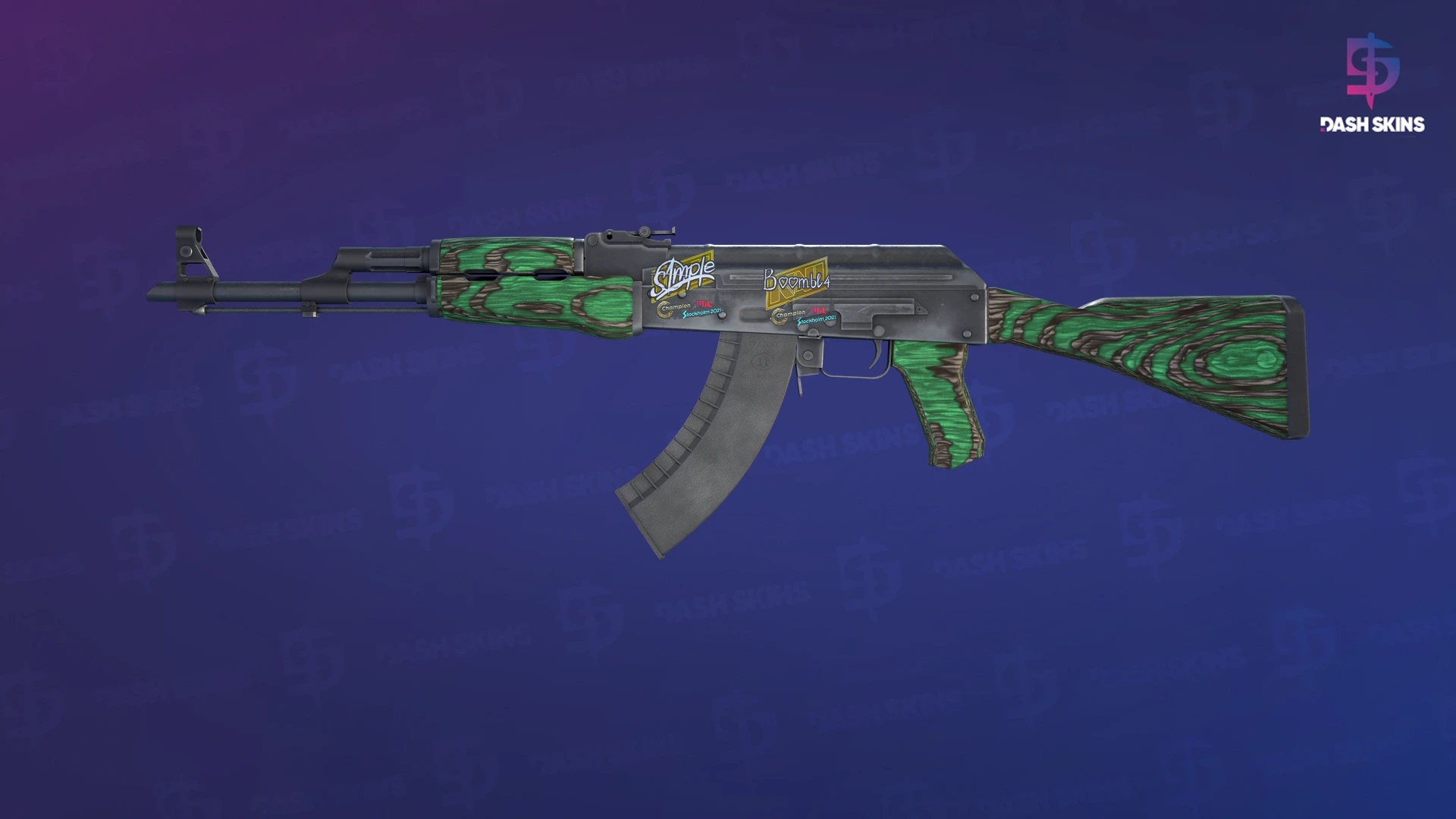 AK-47 | Green Laminate (Field-Tested) Screenshot Playside