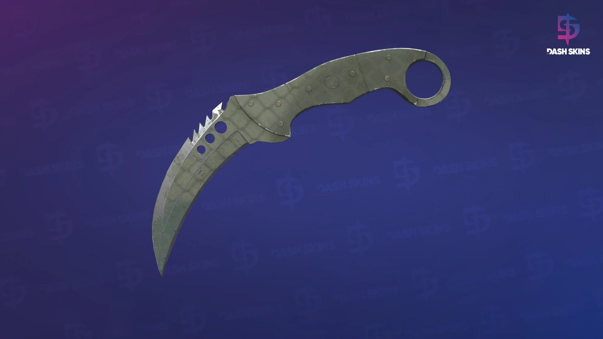 ★ Talon Knife | Safari Mesh (Well-Worn) Screenshot Playside