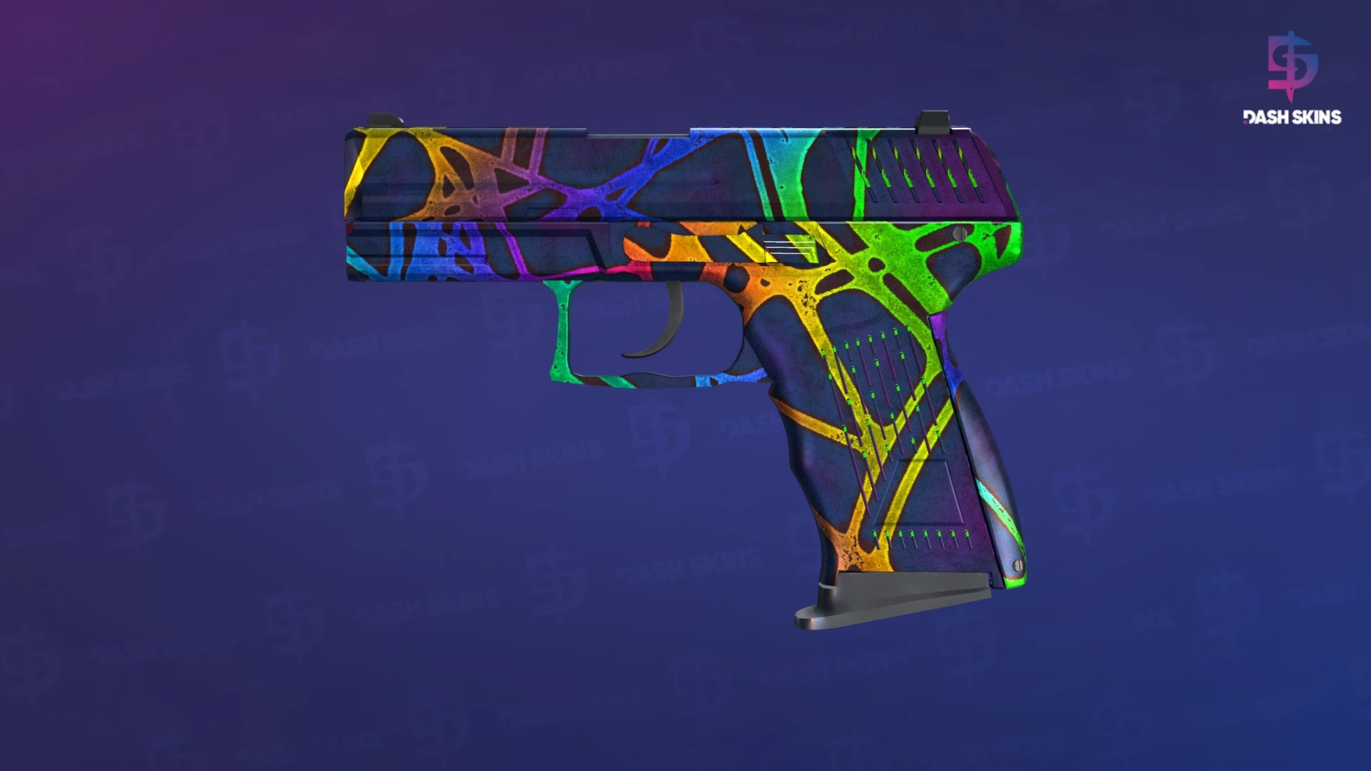 P2000 | Acid Etched (Well-Worn) Screenshot Playside