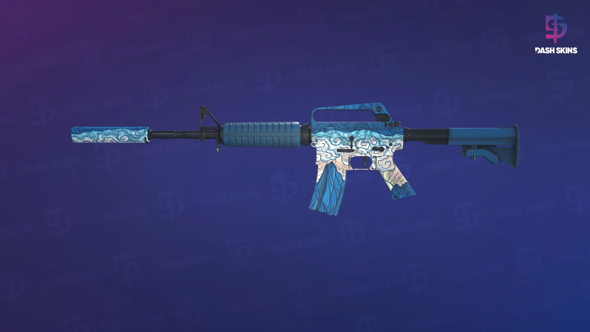 M4A1-S | Solitude (Minimal Wear) Screenshot Playside