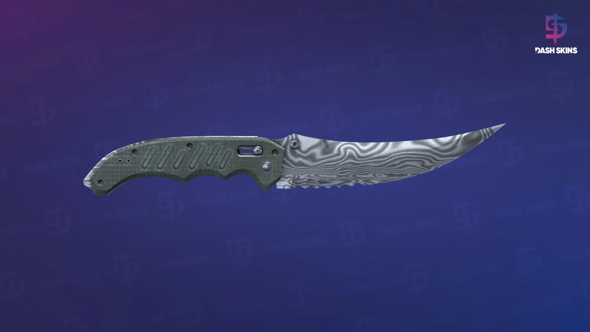 ★ Flip Knife | Damascus Steel (Field-Tested) Screenshot Playside