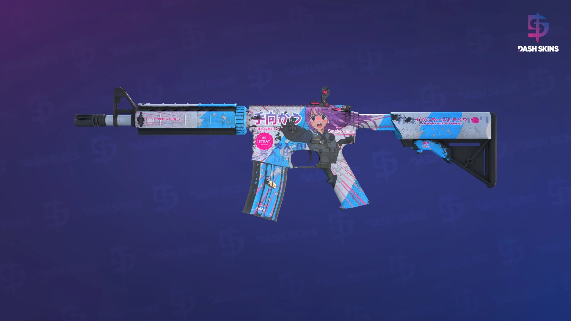 M4A4 | Temukau (Field-Tested) Screenshot Playside