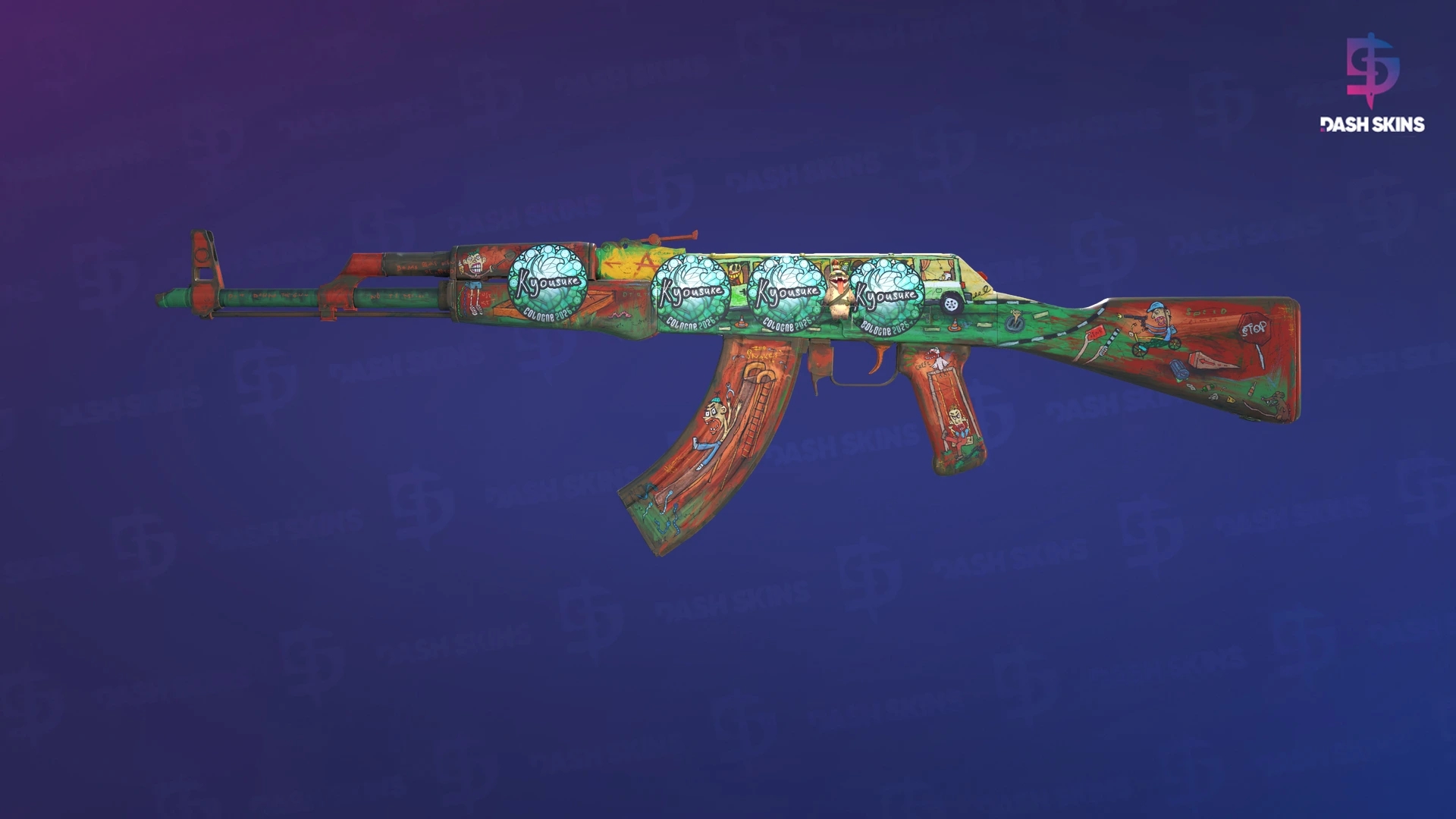AK-47 | The Outsiders (Field-Tested) Screenshot Playside