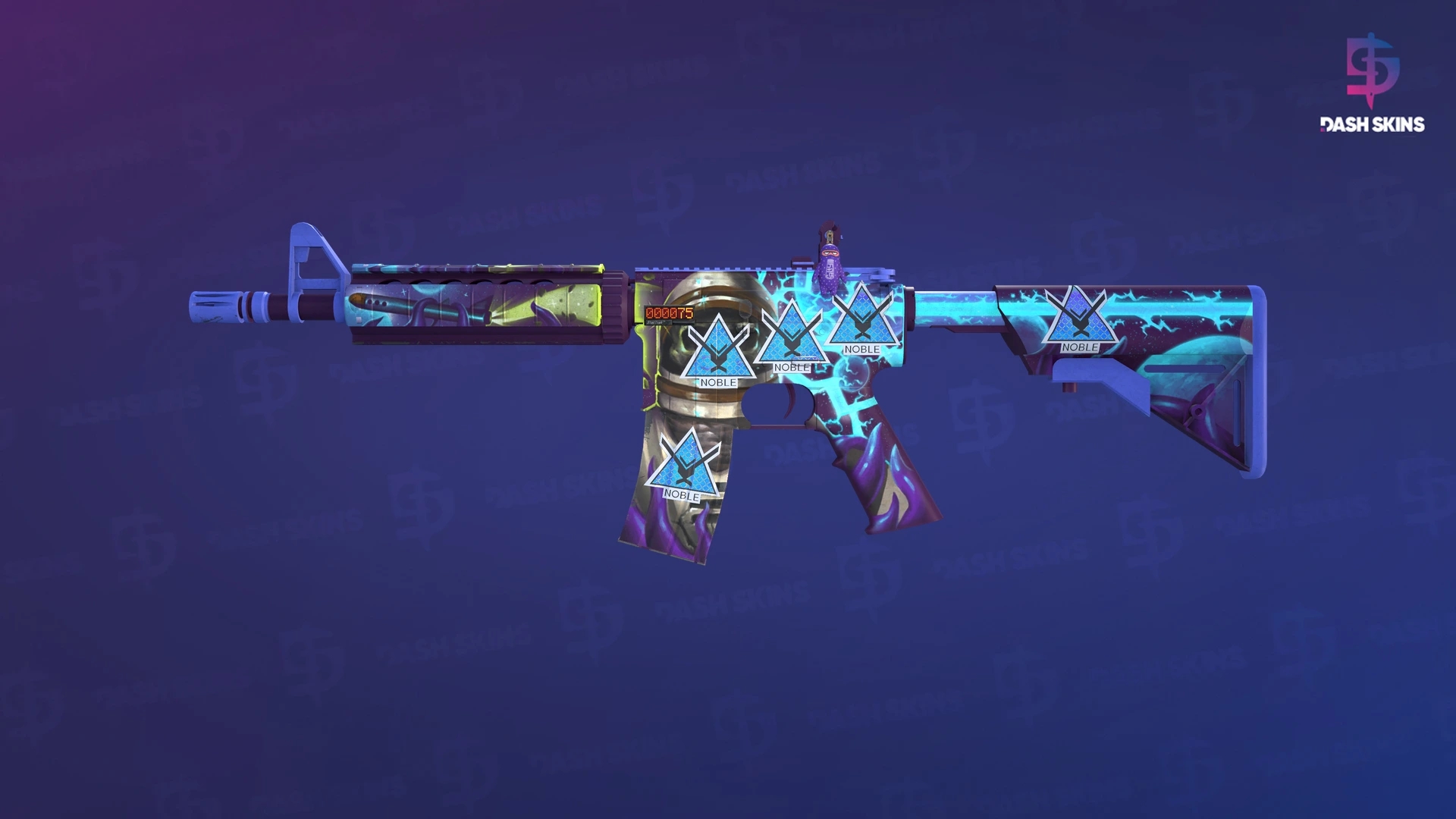 StatTrak™ M4A4 | Desolate Space (Field-Tested) Screenshot Playside
