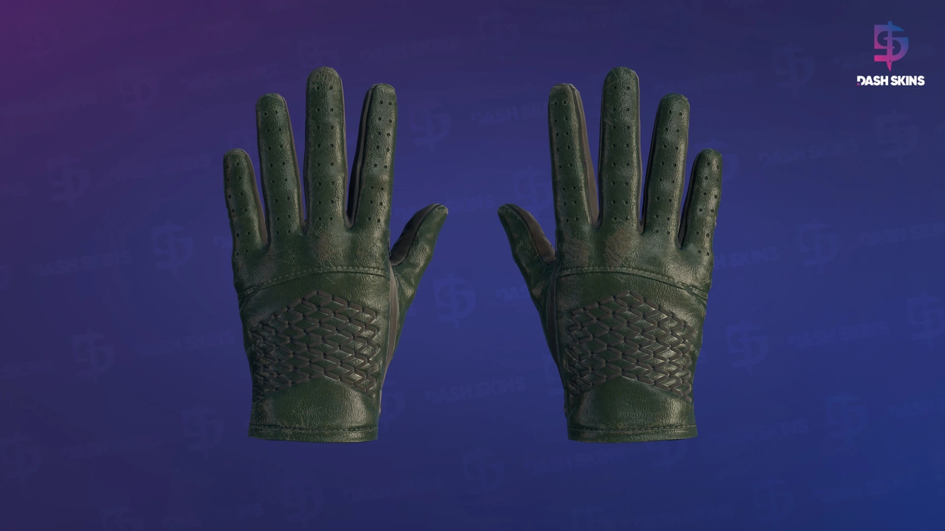 ★ Driver Gloves | Racing Green (Field-Tested) Screenshot Playside