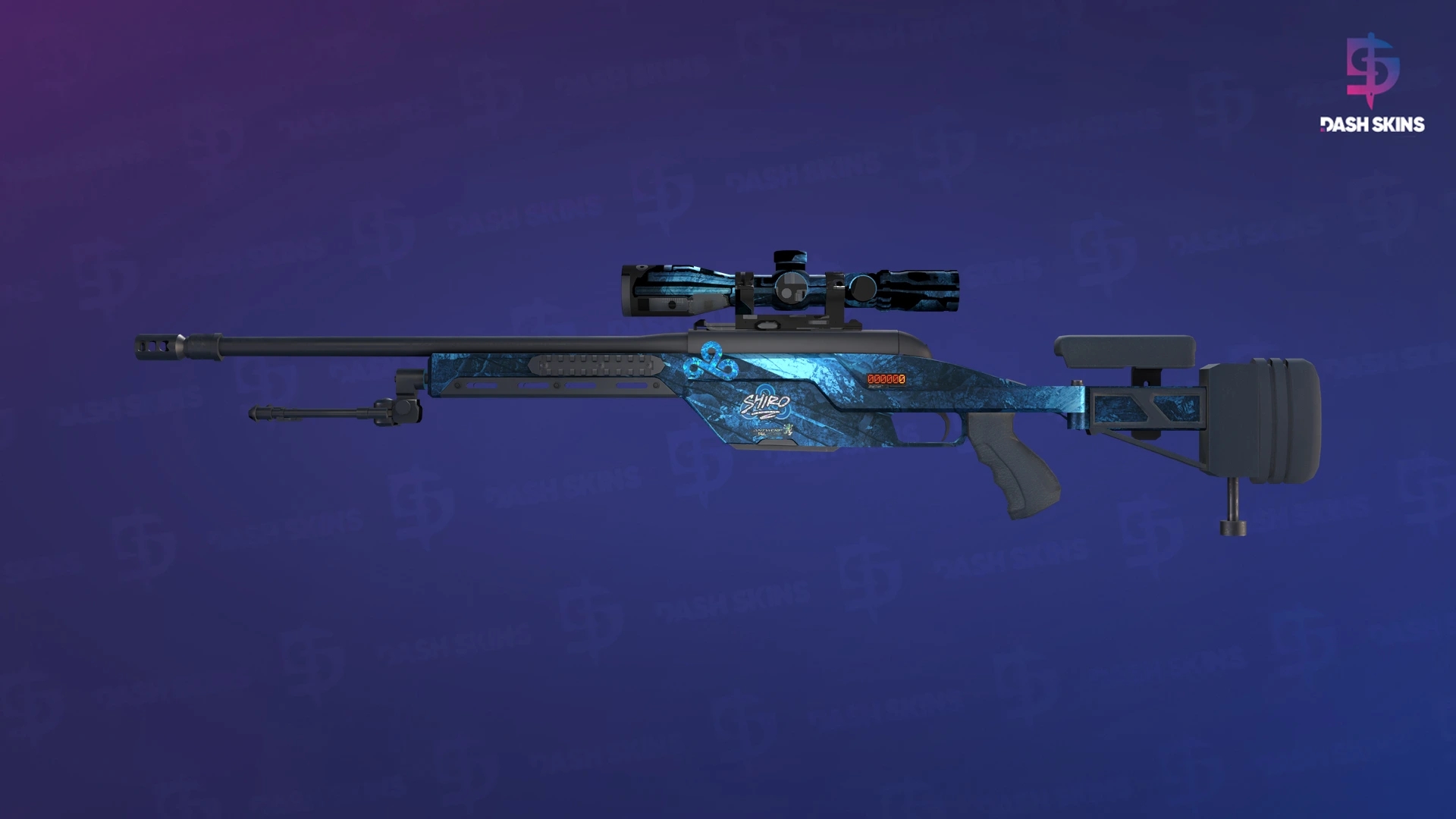 StatTrak™ SSG 08 | Abyss (Minimal Wear) Screenshot Playside