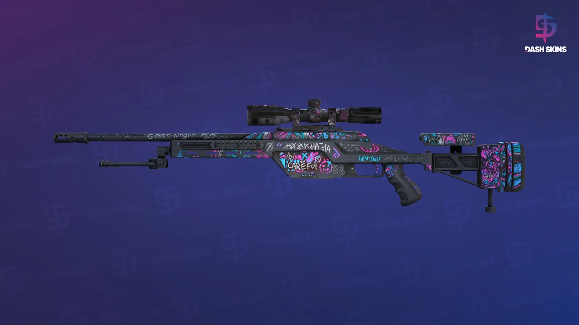 SSG 08 | Fever Dream (Battle-Scarred) Screenshot Playside