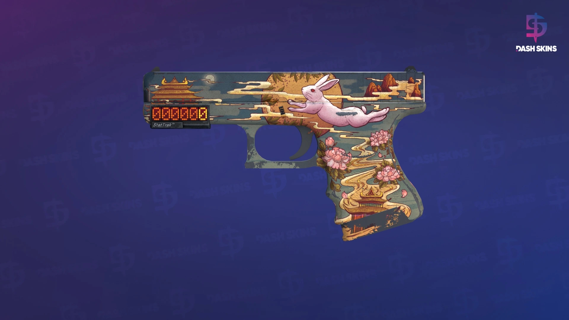 StatTrak™ Glock-18 | Umbral Rabbit (Well-Worn) Screenshot Playside