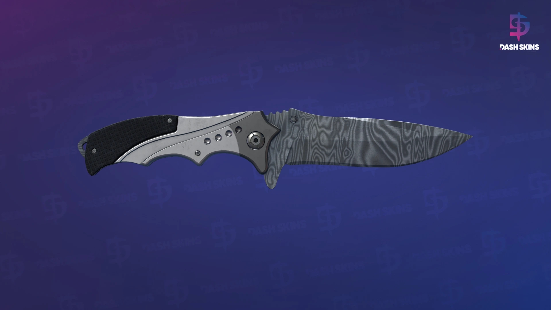 ★ Nomad Knife | Damascus Steel (Battle-Scarred) Screenshot Playside