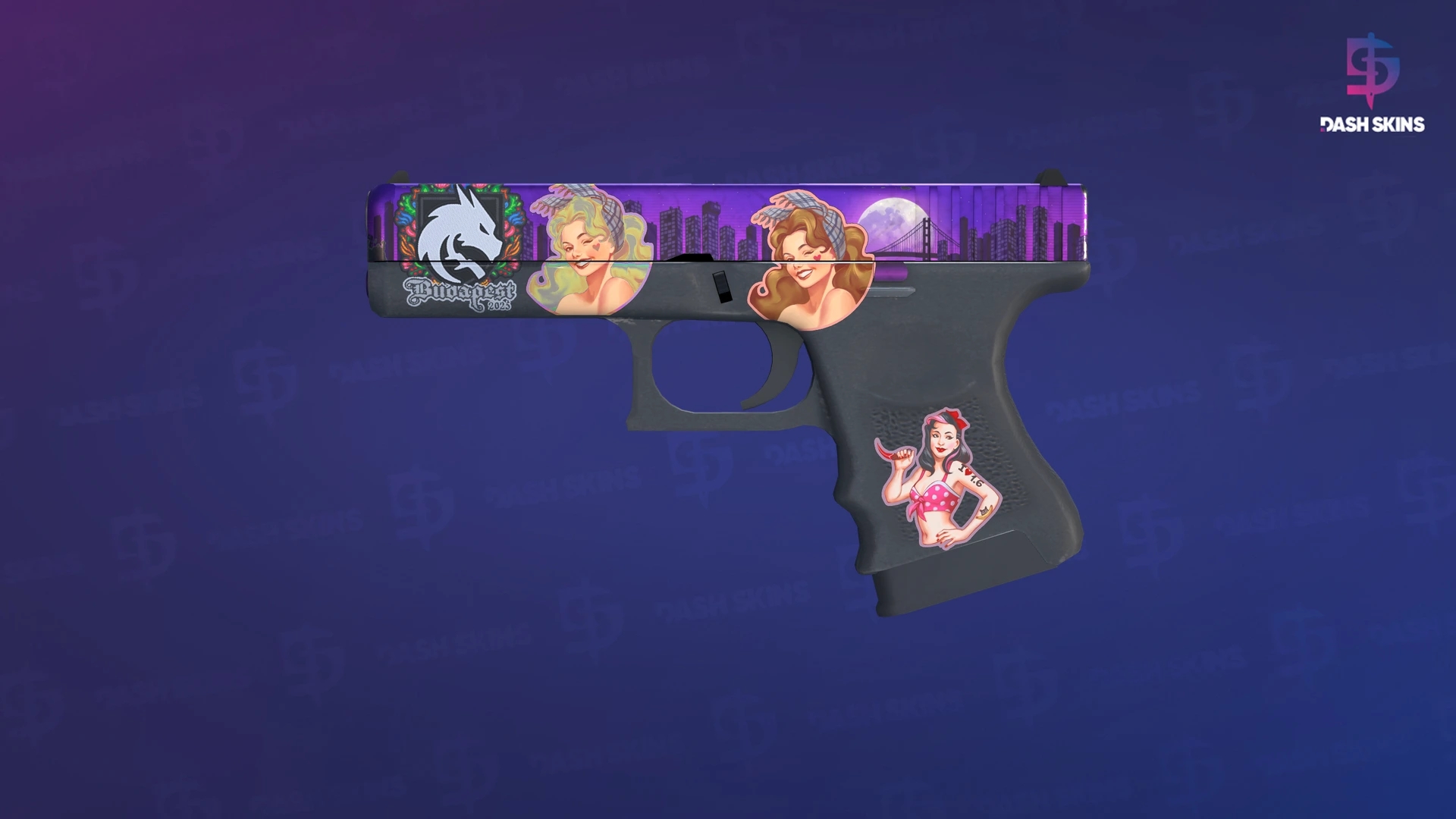 Glock-18 | Moonrise (Field-Tested) Screenshot Playside