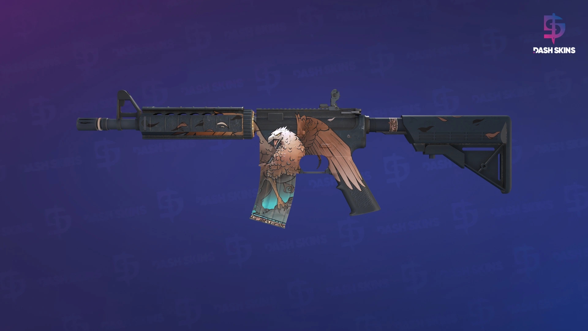 M4A4 | Griffin (Minimal Wear) Screenshot Playside