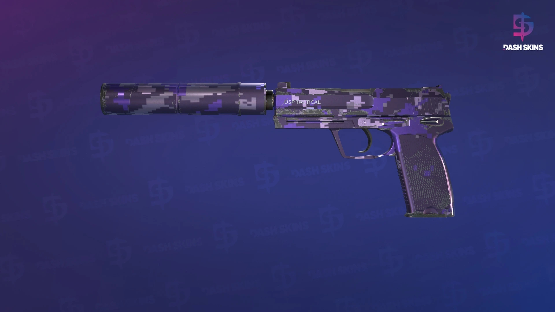 USP-S | Purple DDPAT (Field-Tested) Screenshot Playside