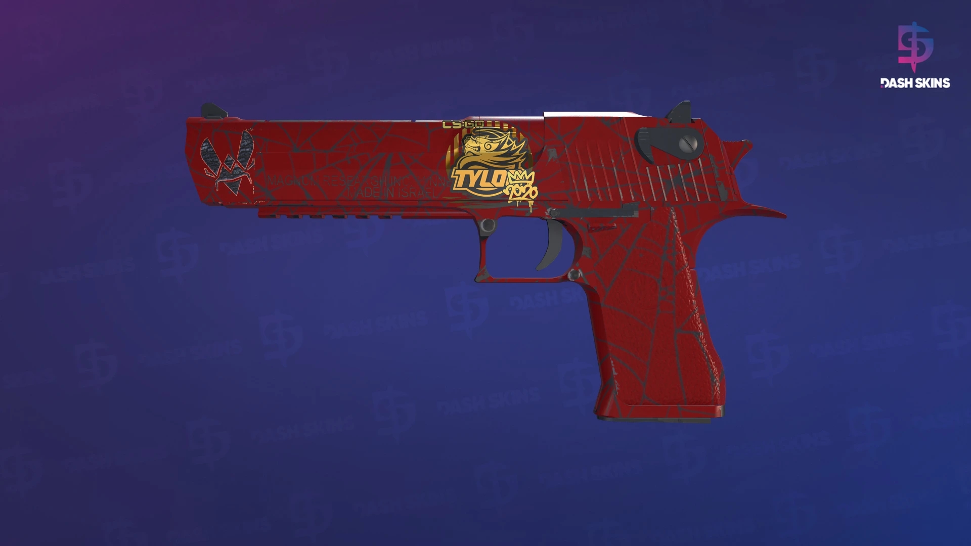 Desert Eagle | Crimson Web (Minimal Wear) Screenshot Playside
