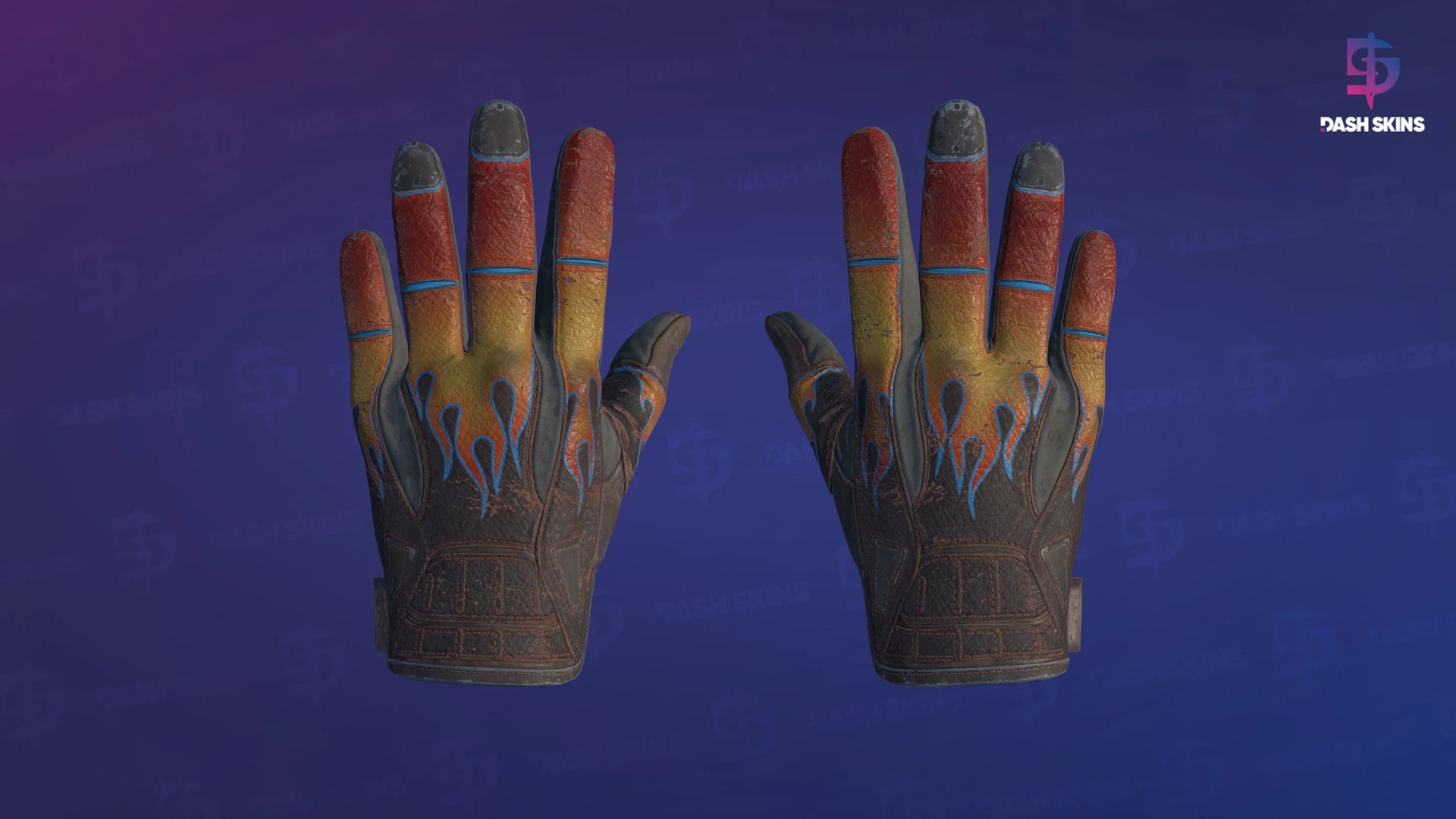 ★ Sport Gloves | Blaze (Battle-Scarred) Screenshot Playside