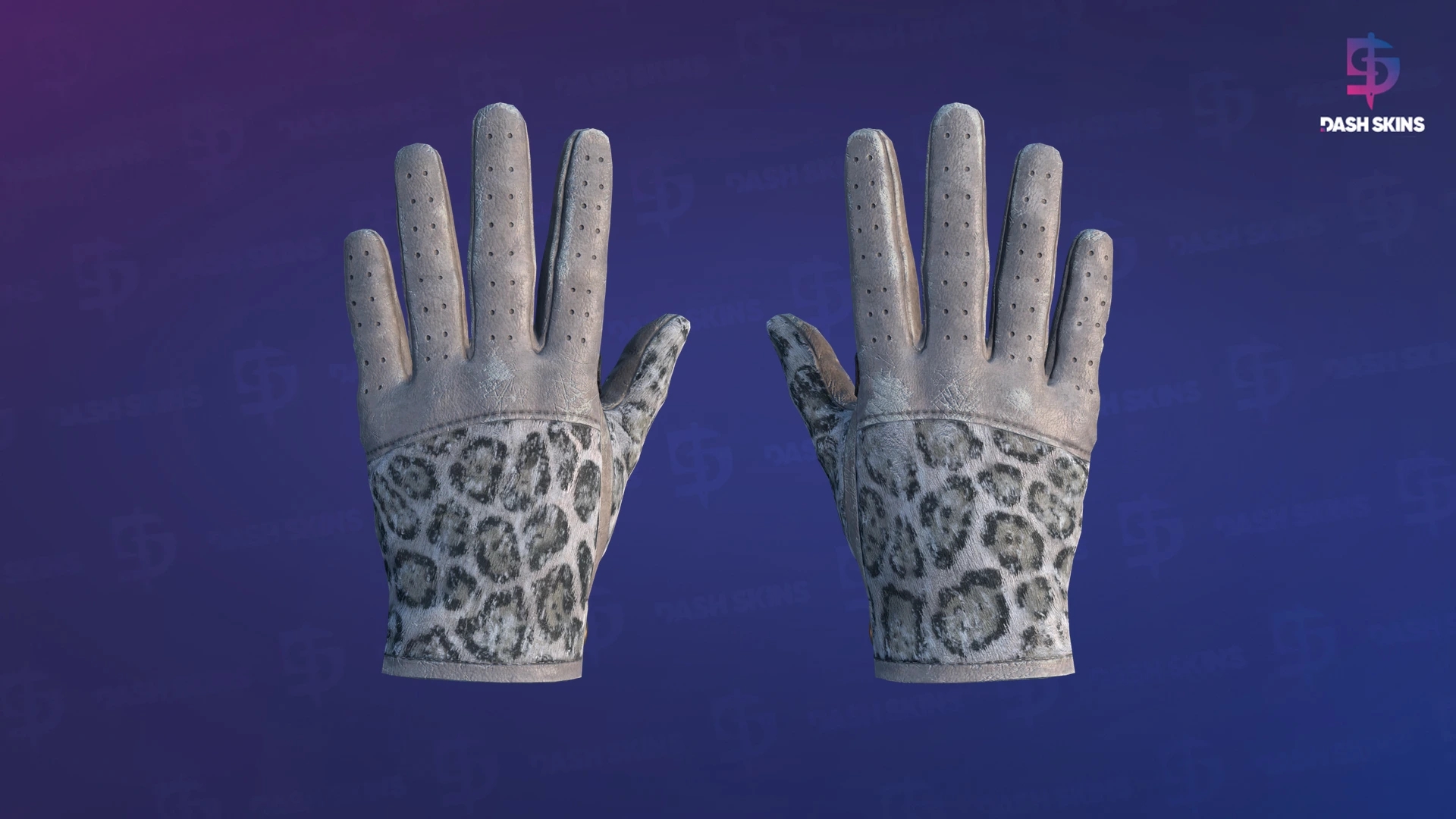 ★ Driver Gloves | Snow Leopard (Well-Worn) Screenshot Playside