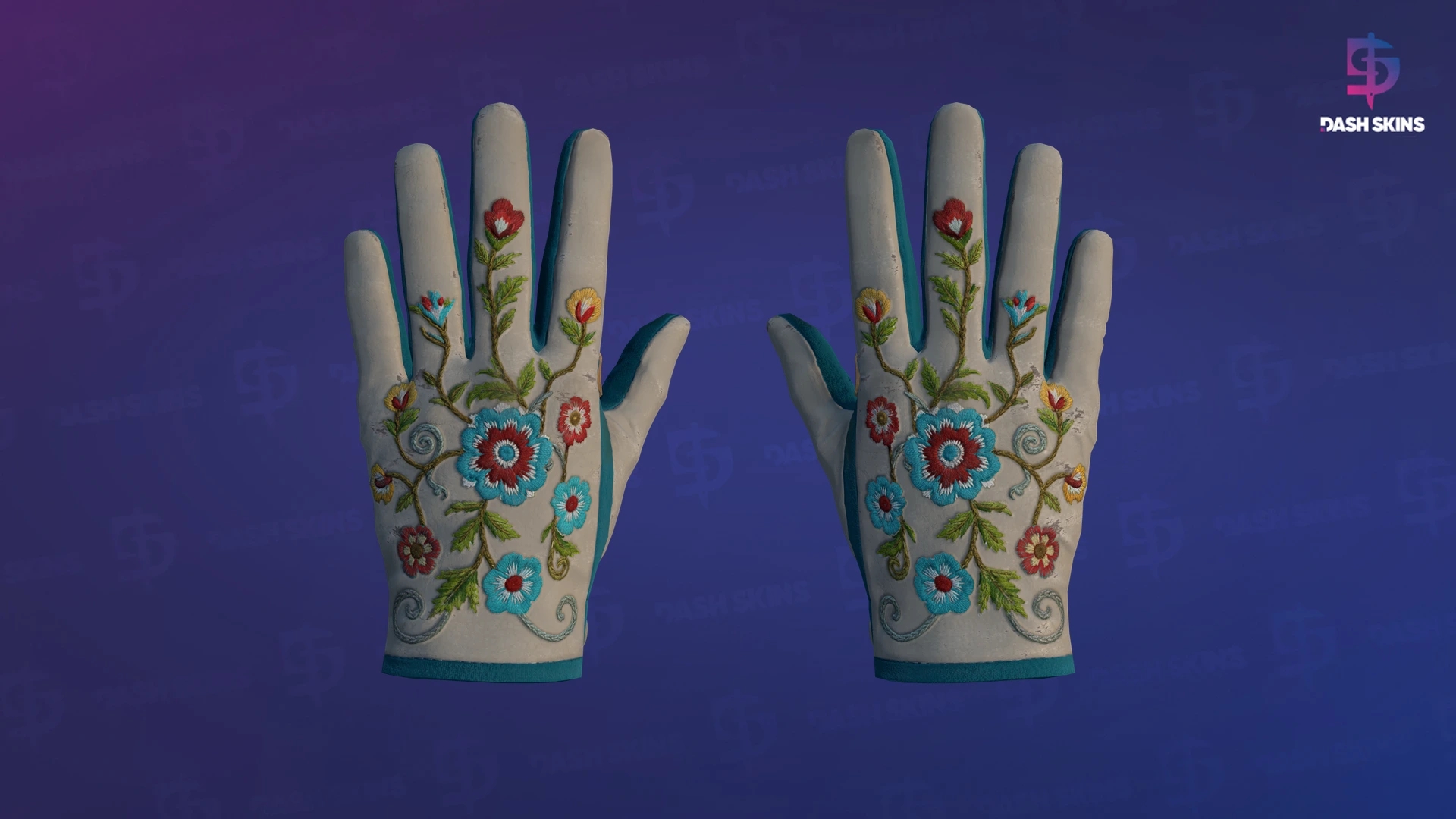 ★ Driver Gloves | Garden (Field-Tested) Screenshot Playside