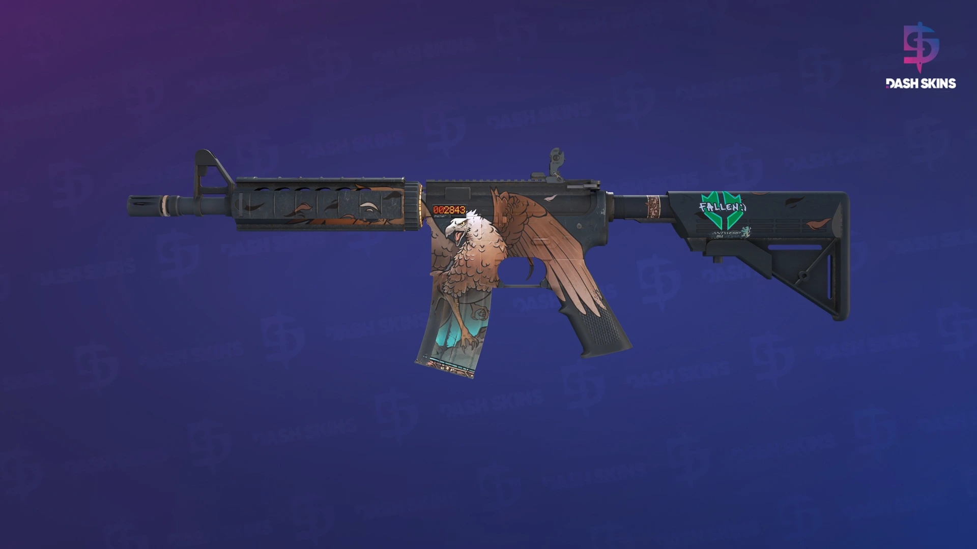 StatTrak™ M4A4 | Griffin (Field-Tested) Screenshot Playside