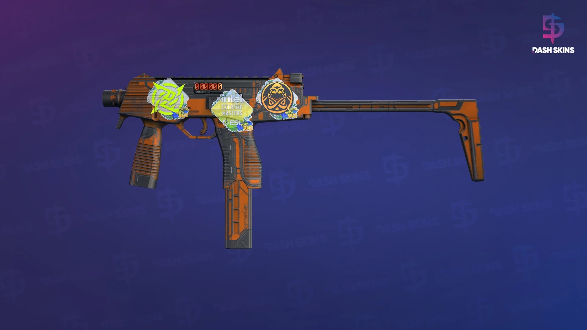 StatTrak™ MP9 | Modest Threat (Factory New) Screenshot Playside