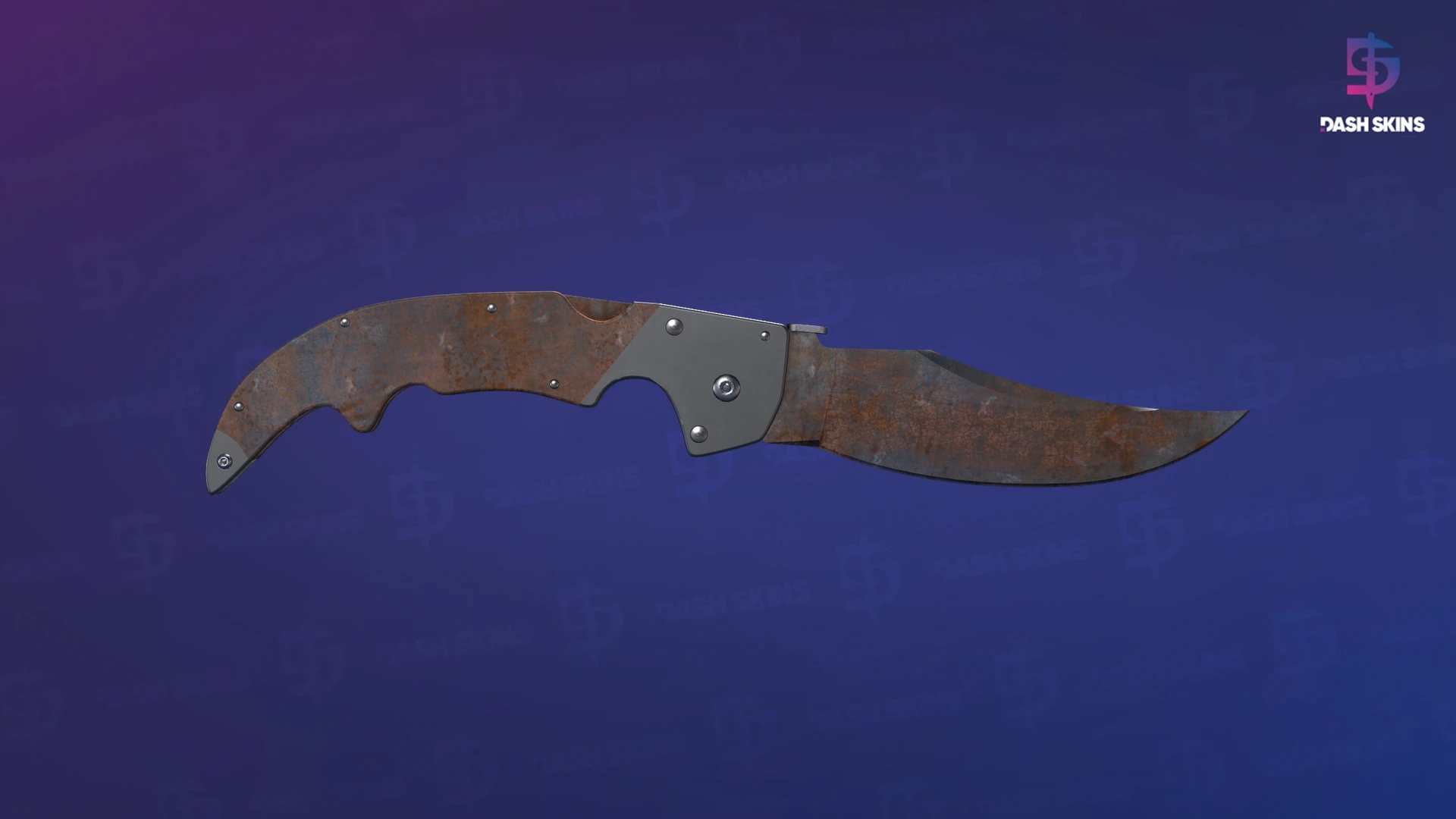 ★ Falchion Knife | Rust Coat (Battle-Scarred) Screenshot Playside