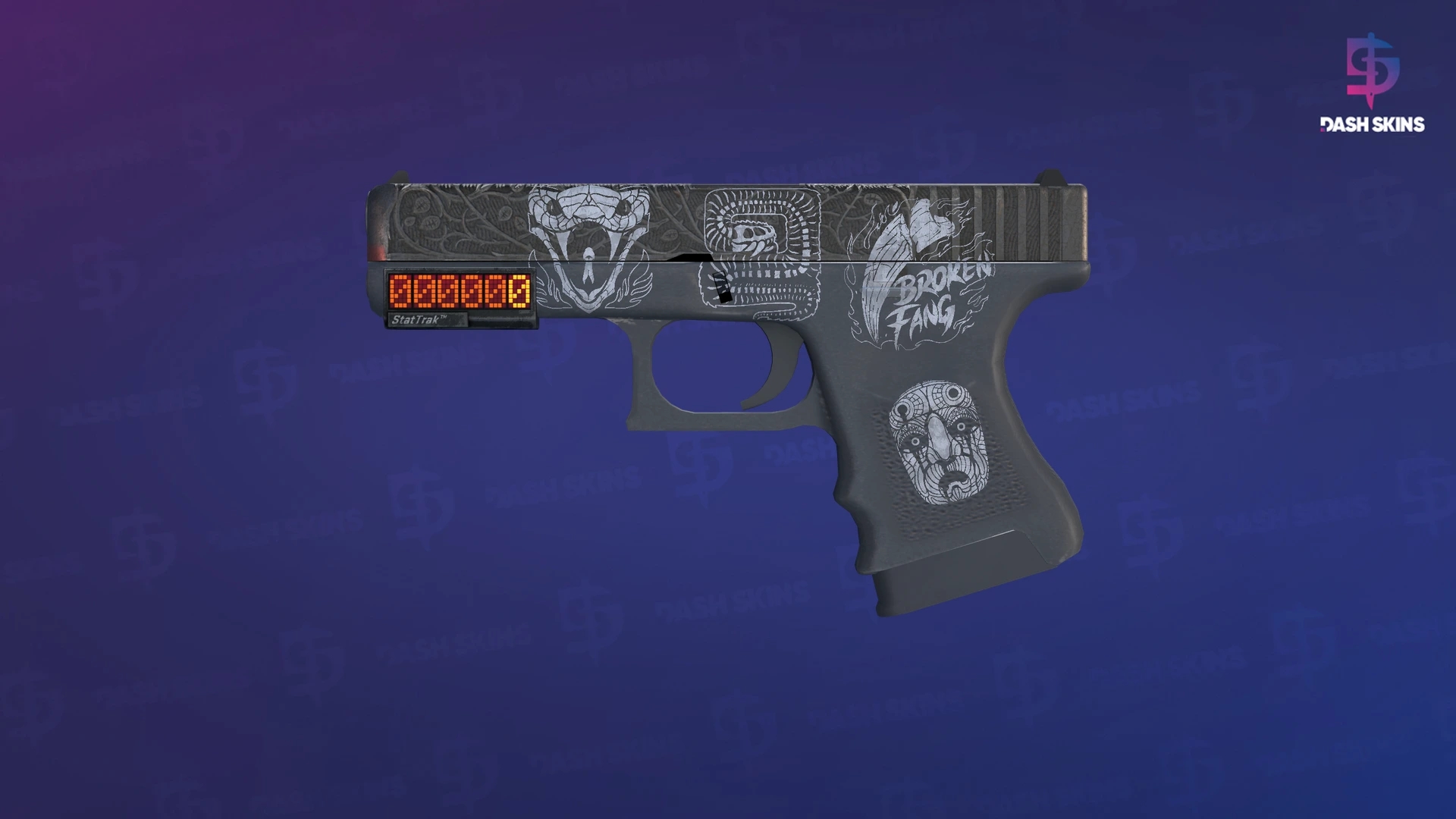 StatTrak™ Glock-18 | Ironwork (Battle-Scarred) Screenshot Playside