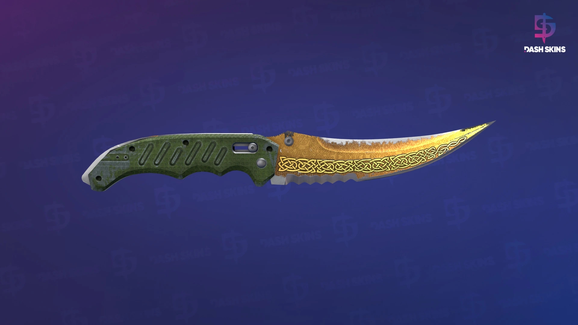 ★ Flip Knife | Lore (Battle-Scarred) Screenshot Playside